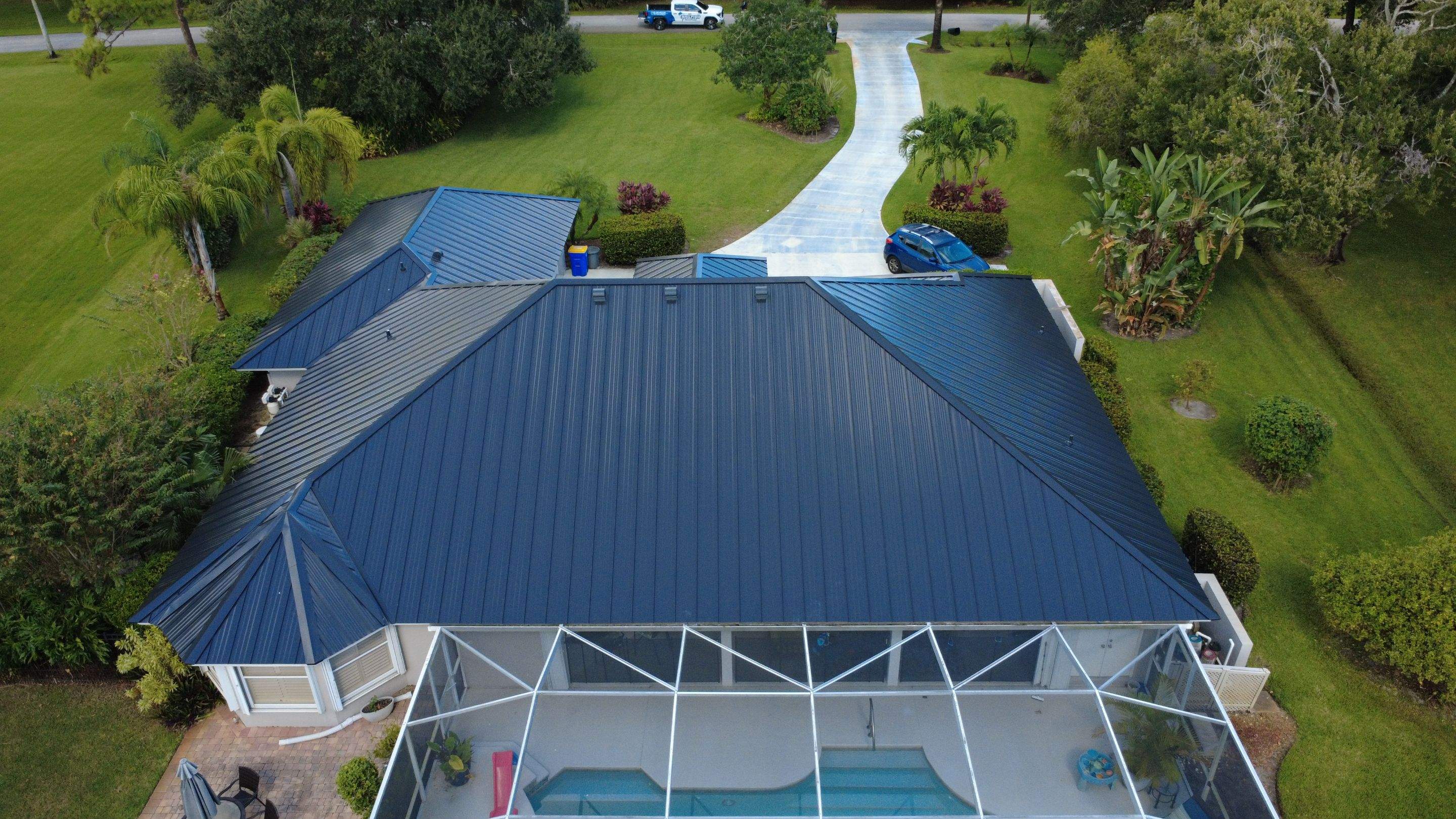 Kynar (Color Coated) Standing Seam Metal Roof Replacement by Sailfish Roofing