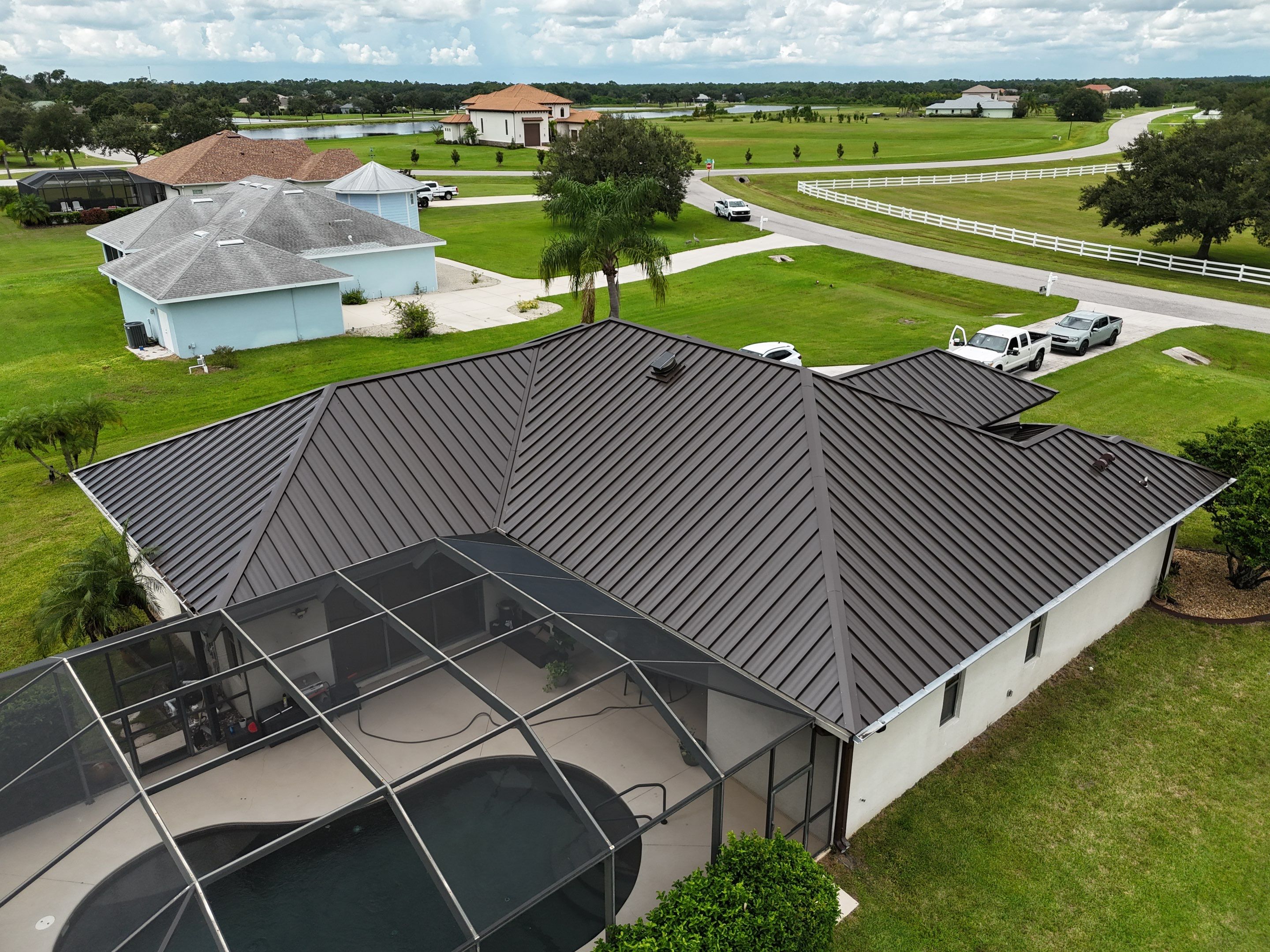 Roof Replacement in Parrish, FL by Steadfast Roofing 