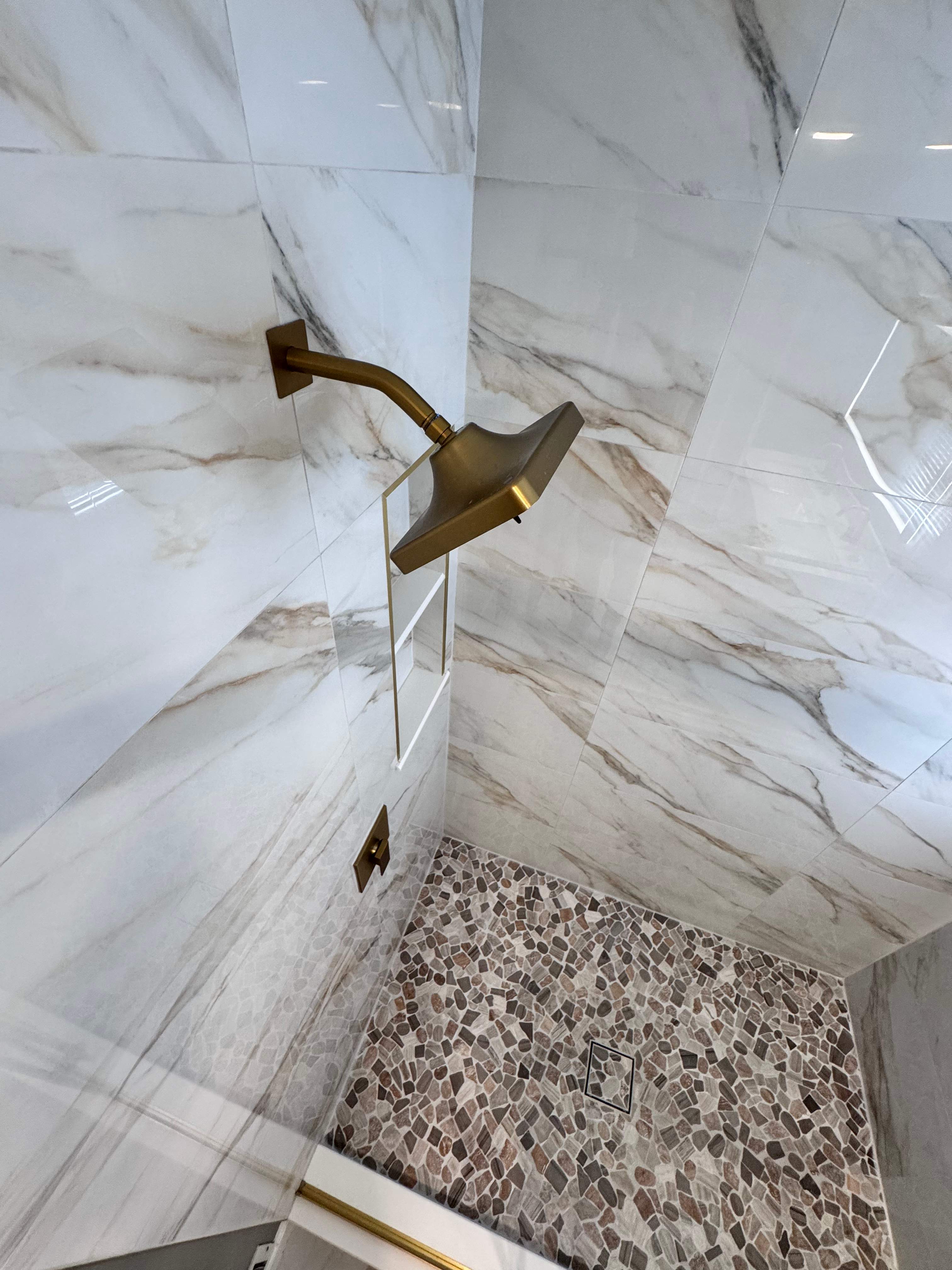 Master bathroom remodel by Prudencio