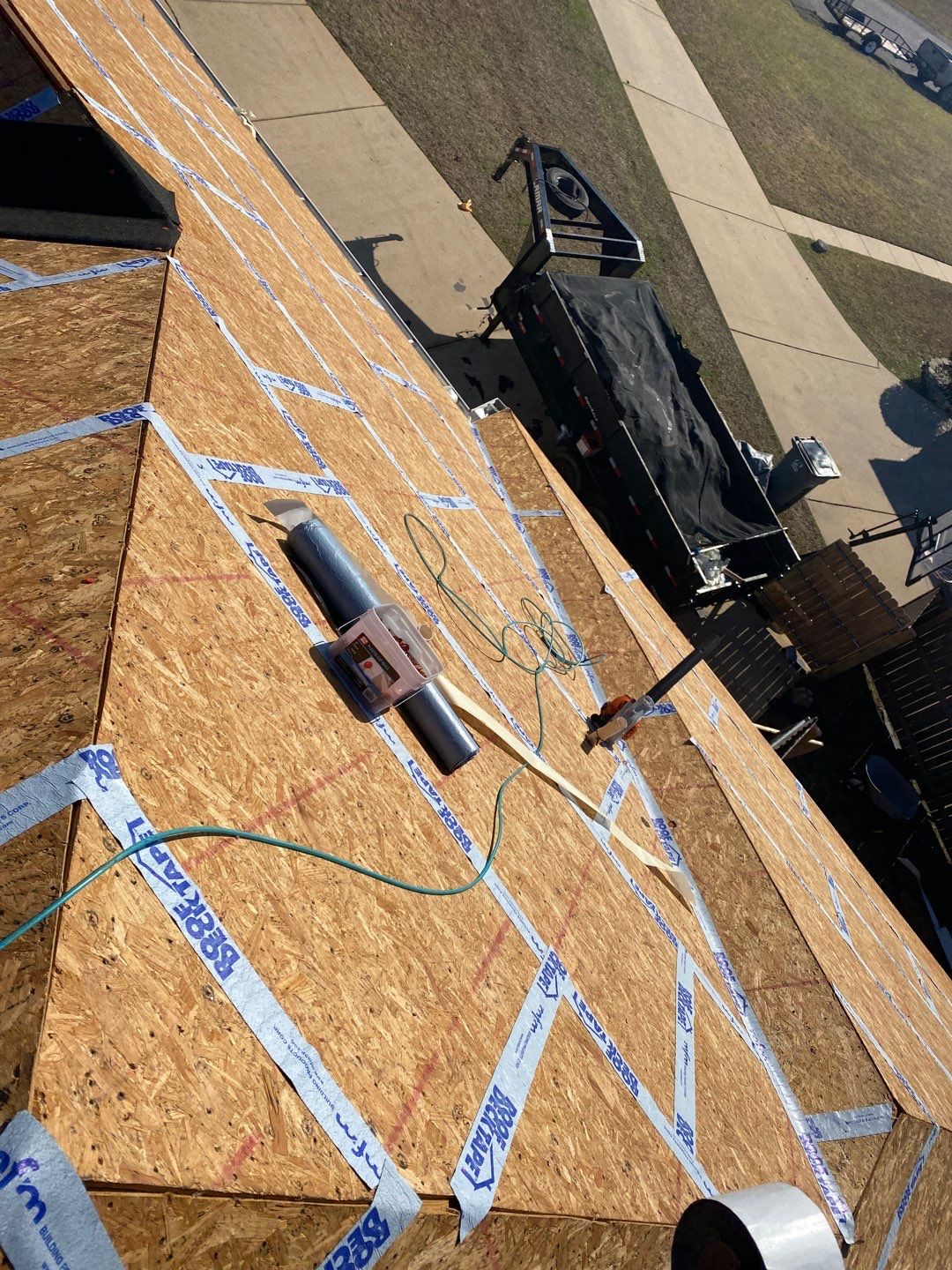 Residential Roofing Installation using Roof Replacement by American Roofing & Construction LLC