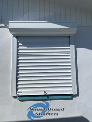 Rolling Shutters in White