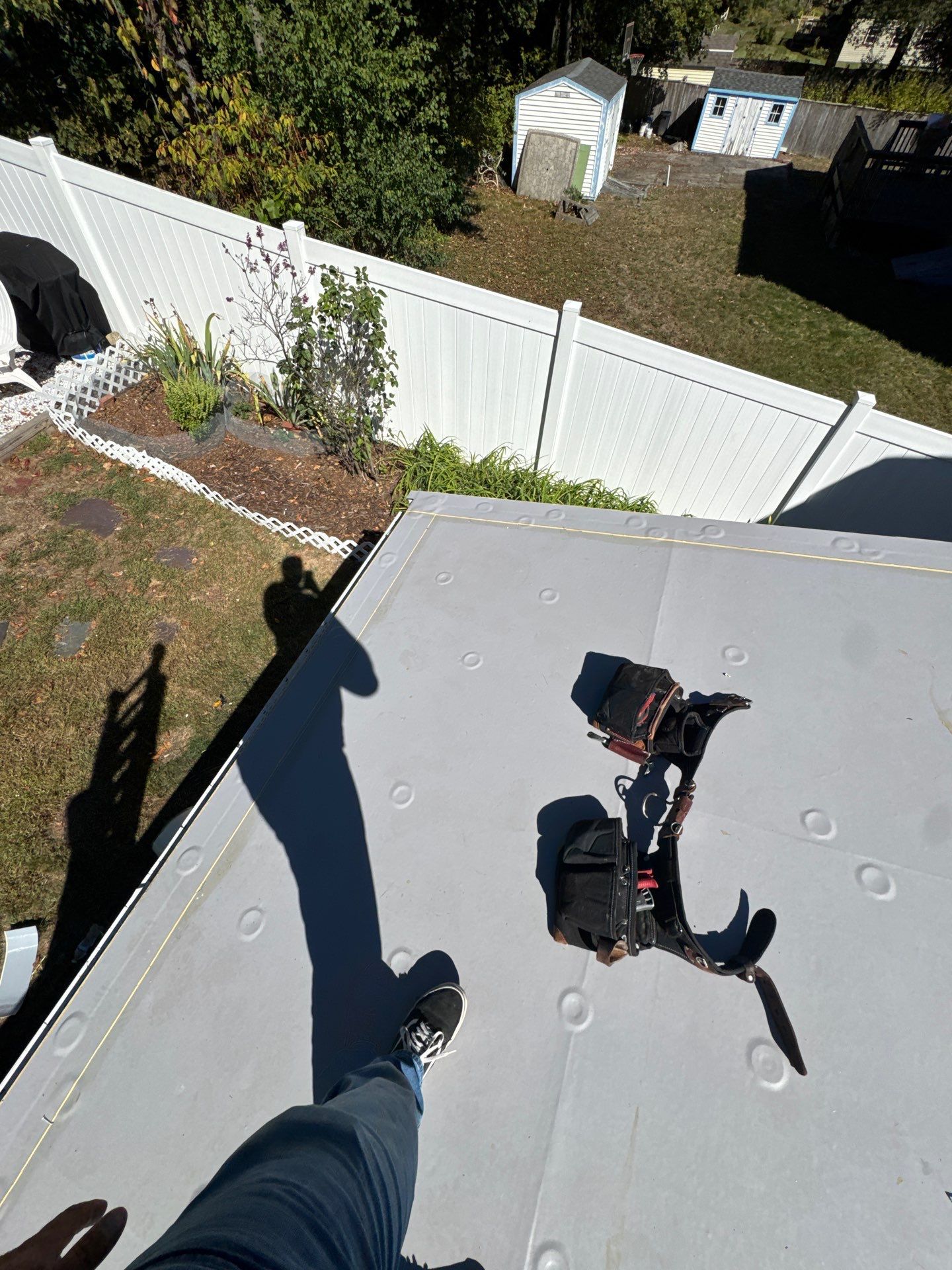 EPDM Roof & Vinyl Siding Replacement – Billerica, MA by Mighty Dog Roofing of Greater Middlesex County
