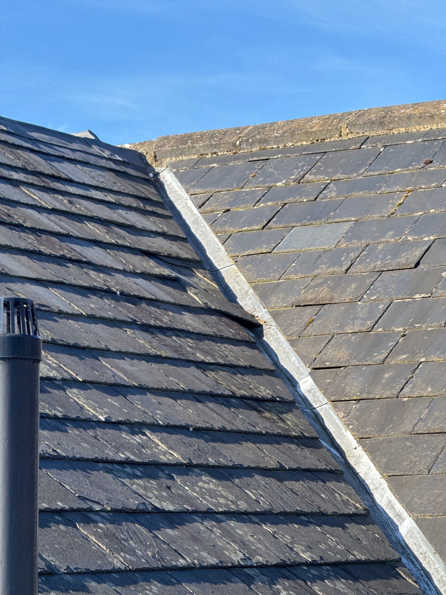 Render and Roof clean using Softwash Equipment by Ges Exterior Cleaning ltd