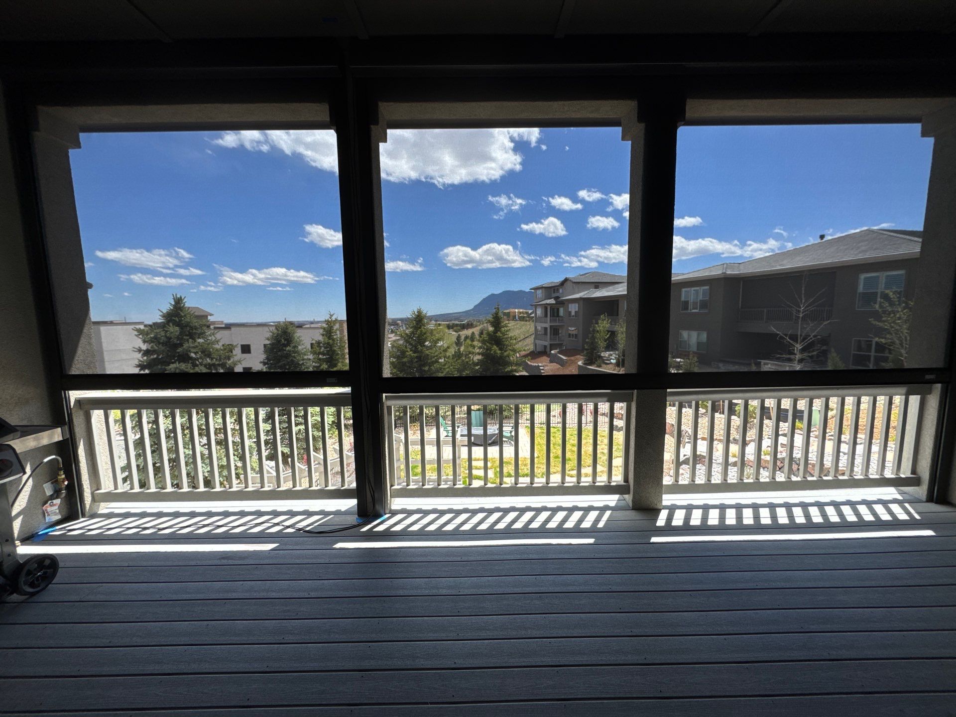 Motorized Screens using Progressive MagnaTrack Screens by Outdoor Solutions Colorado