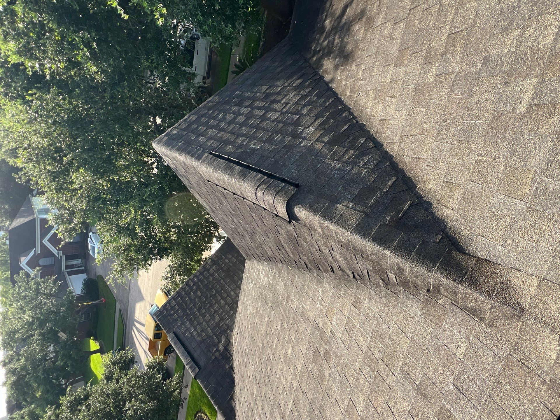 Hail Damage using Owen's Corning Duration (Lifetime) Shingles by Roof Repair Company