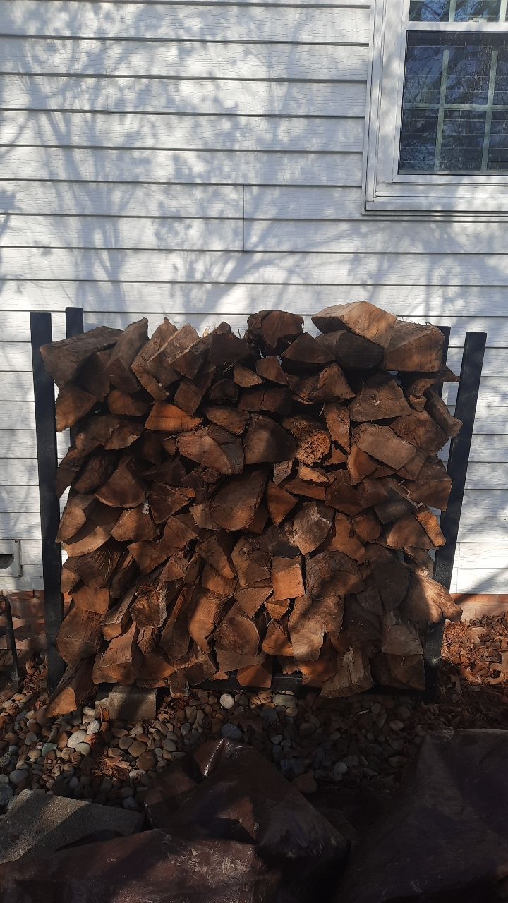 Firewood Delivery  using Seasoned Firewood by Mike Jones & Sons Tree Service LLC 