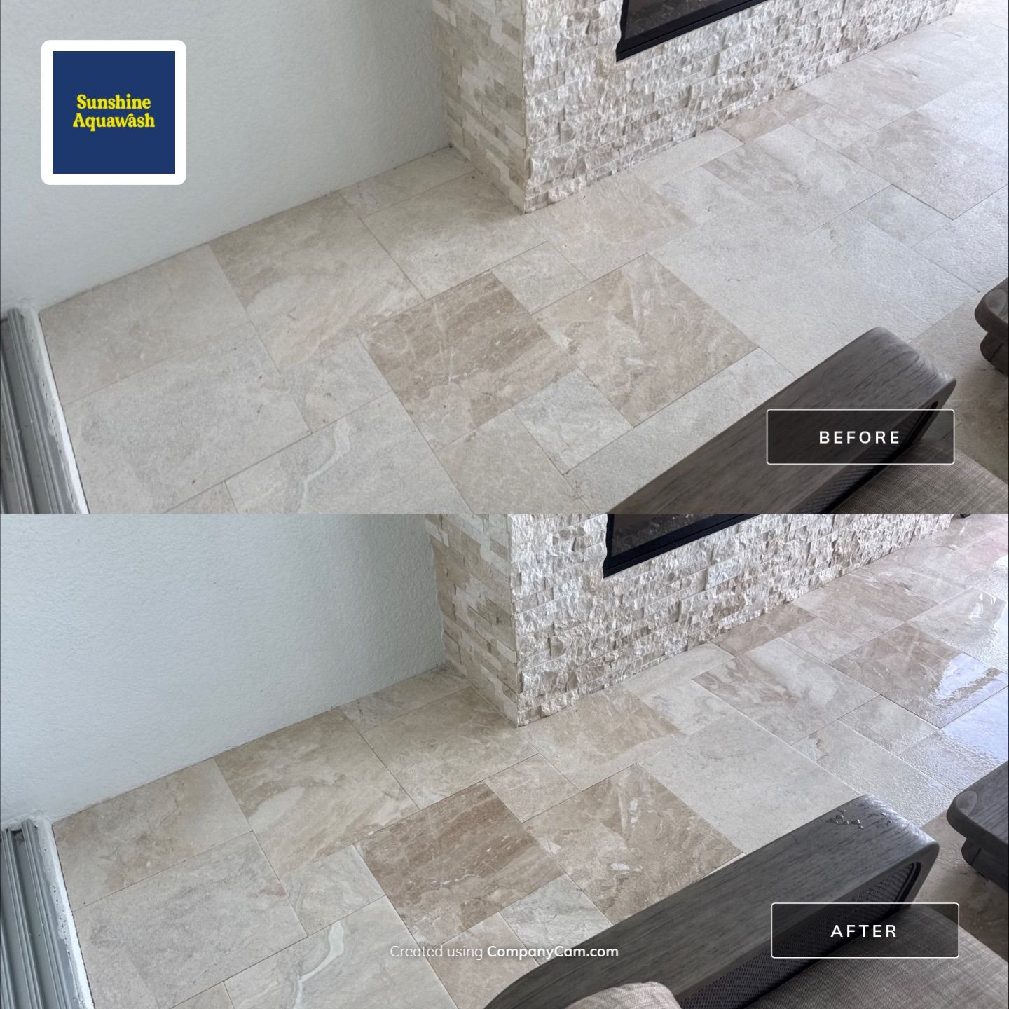 Paver Pool Deck Cleaning in Esplanade at Artisan Lakes – Palmetto, FL by Sunshine AquaWash
