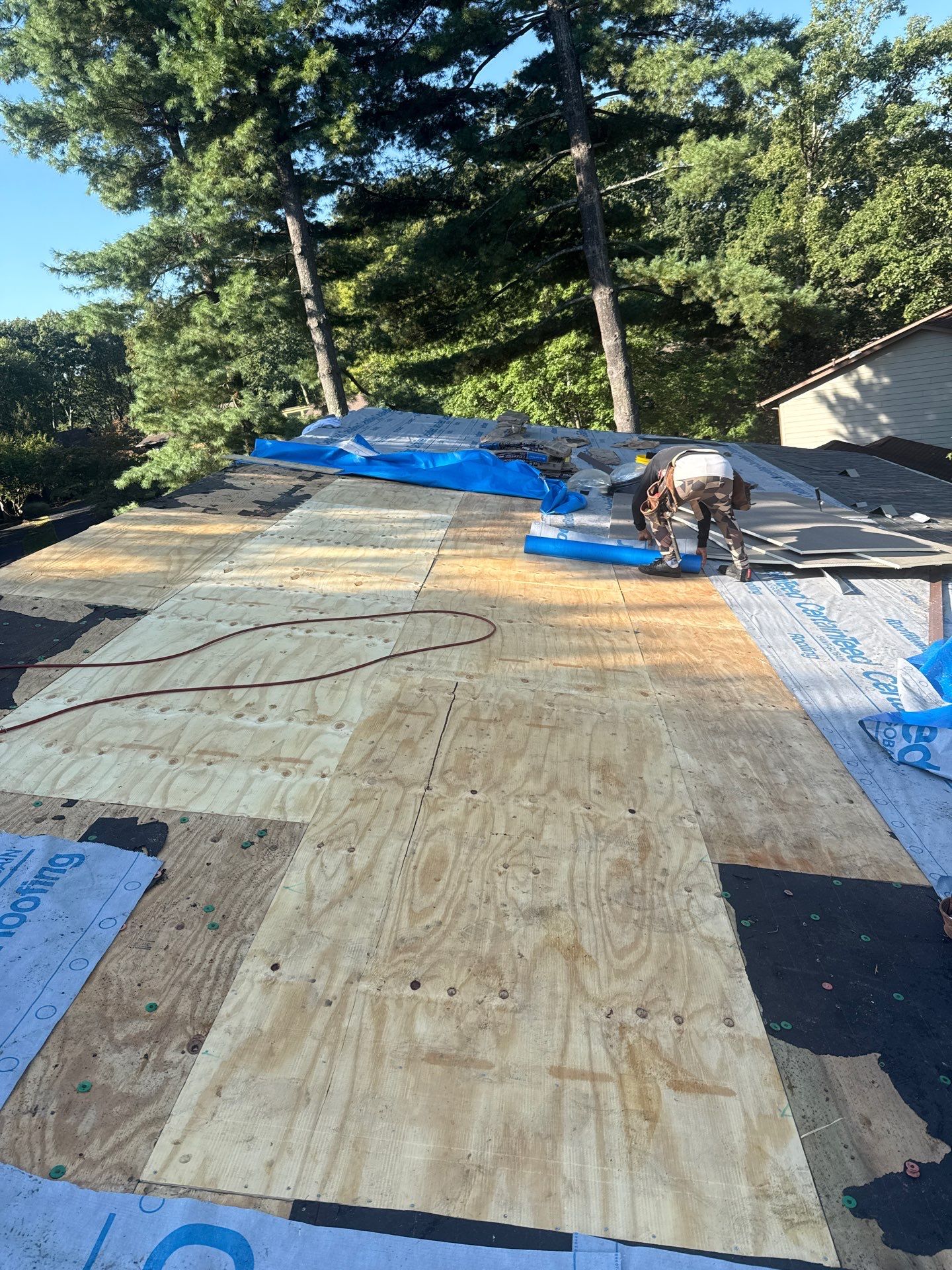 Vienna : Residential Roof Replacement with CertainTeed Landmark Pro in Max Def Georgetown Gray  by RM Banning, Inc.