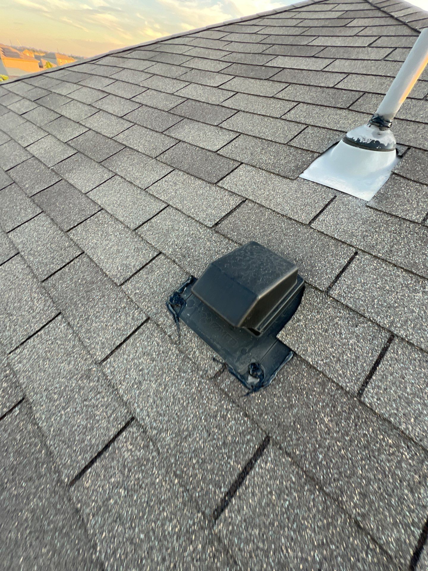 Hail Damage using Owen's Corning Duration (Lifetime) Shingles by Roof Repair Company