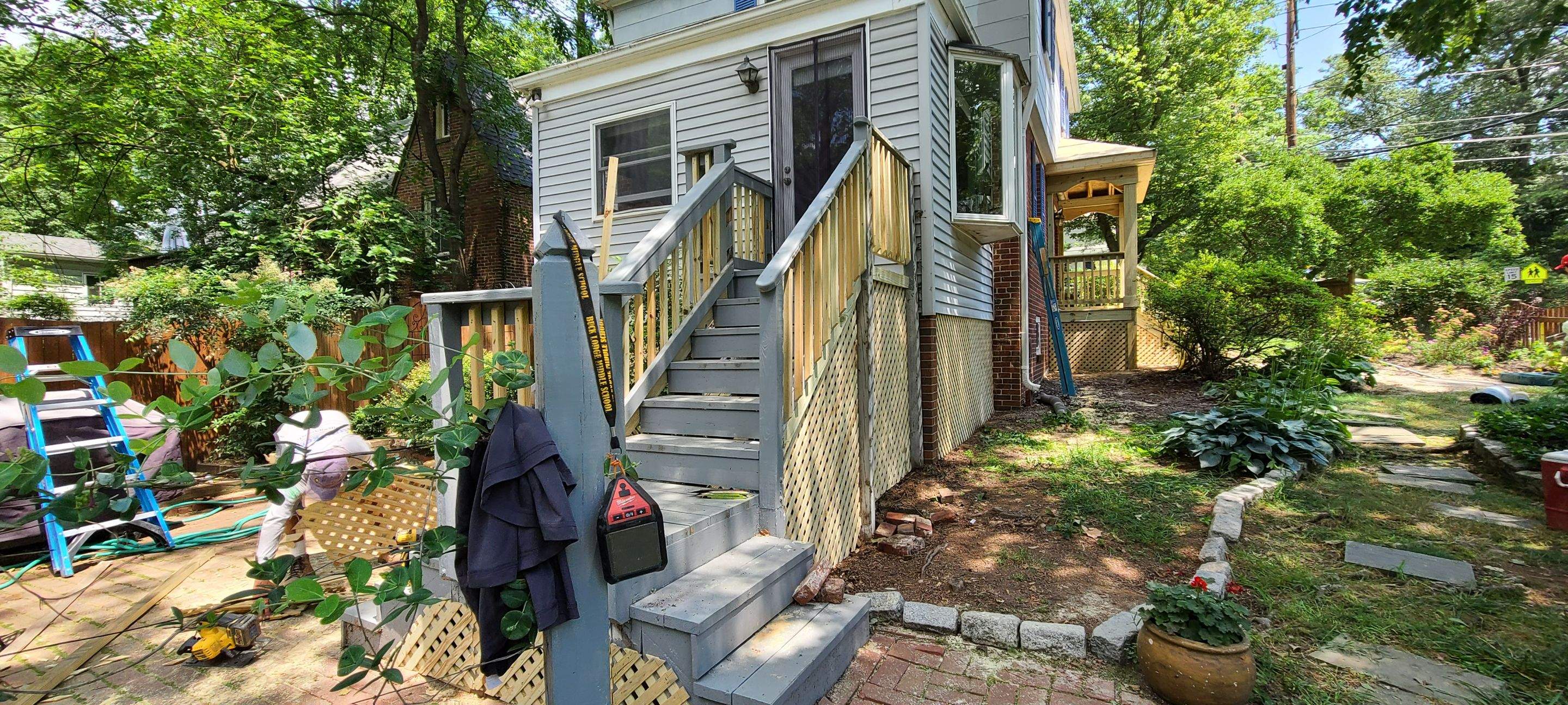 Siding and roof replacement, deck installation by Window Depot of Annapolis