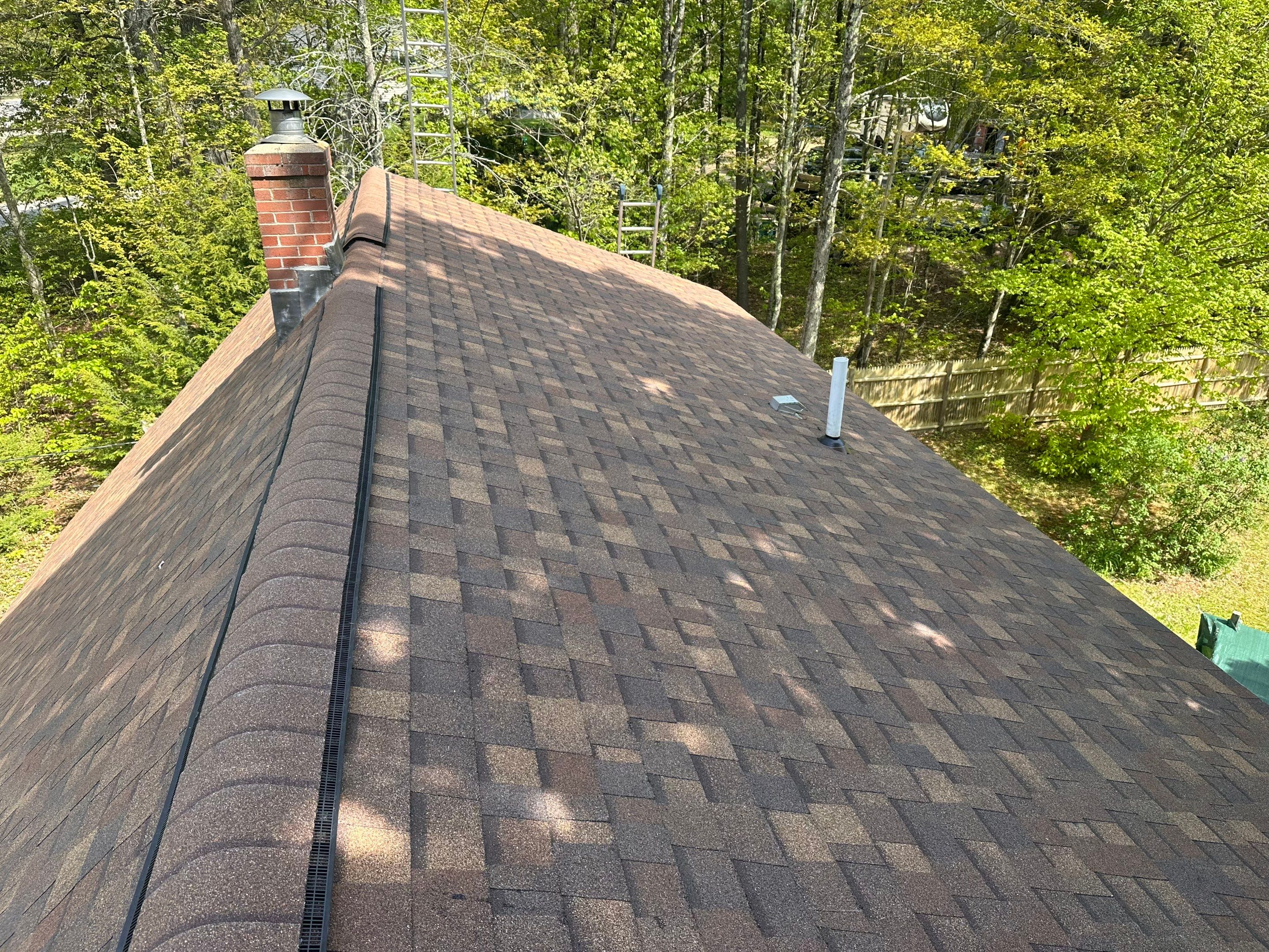 🏡 Full Roof Replacement & Chimney Reflash – Epsom, NH by Tall pine roofing