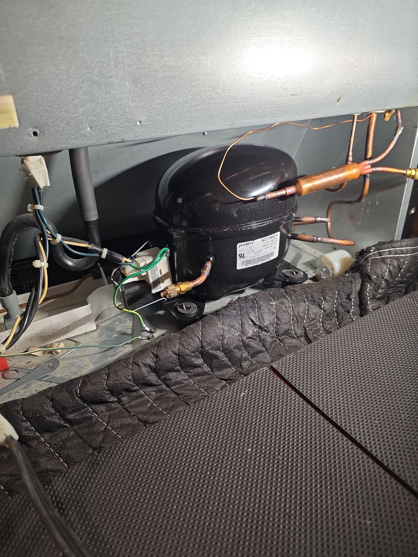 Whirlpool French Door Refrigerator Sealed System Repair in Leesburg by AMB-WORKS APPLIANCE REPAIR