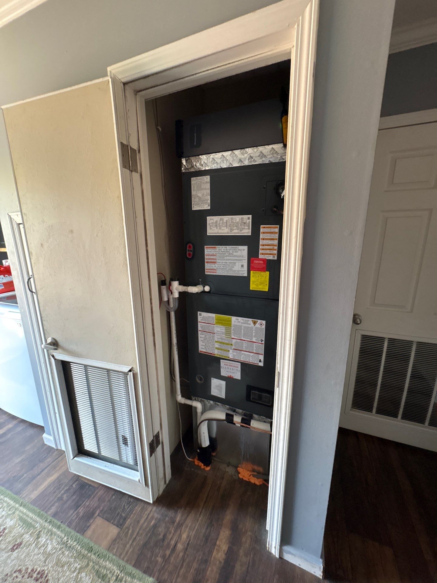 Amana S-Series Heat Pump install by Elemental Heating and air conditioning LLC