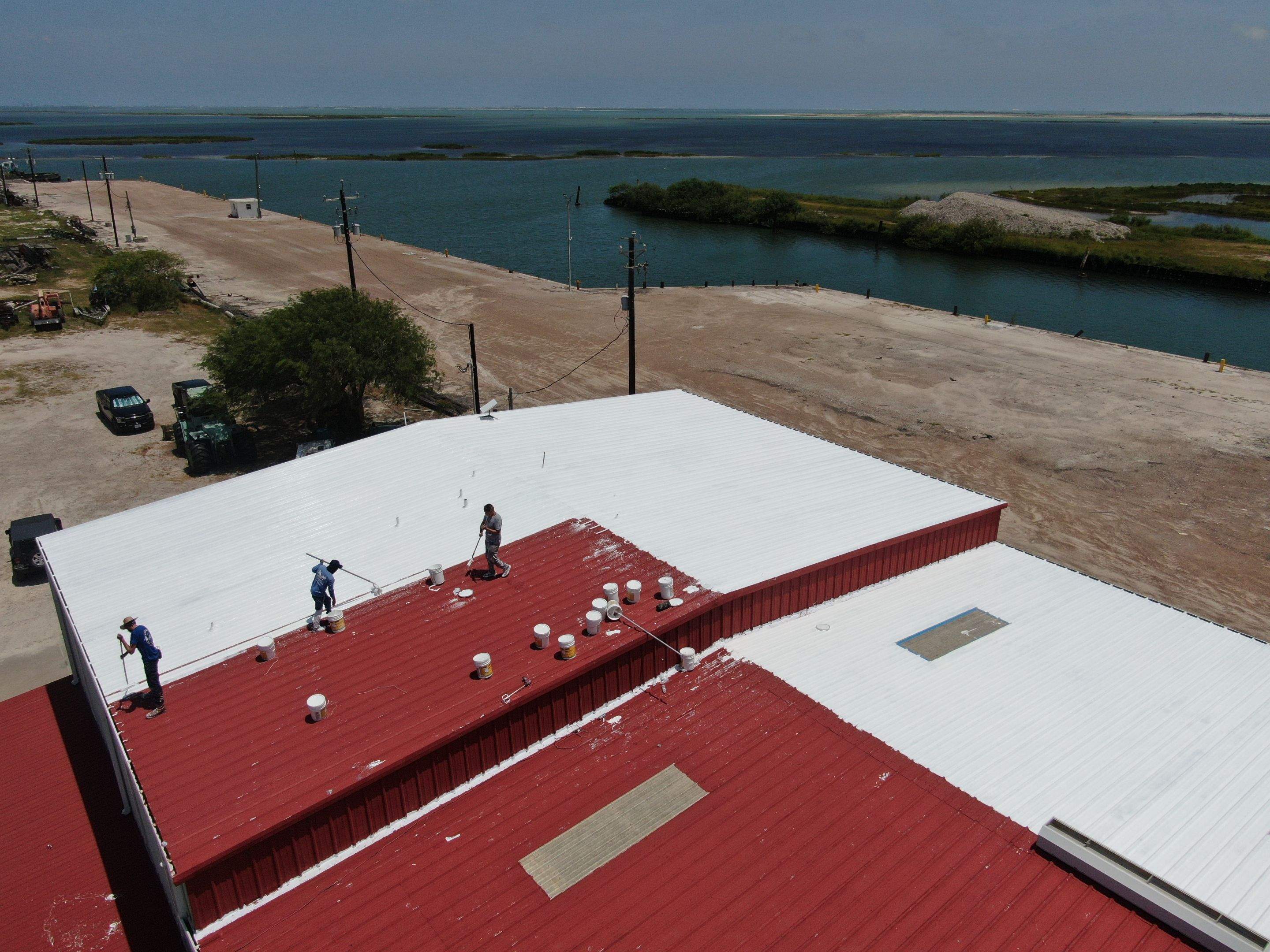 Ingleside Waterfront Industrial Waterproofing by Bayfront Roofing and Construction