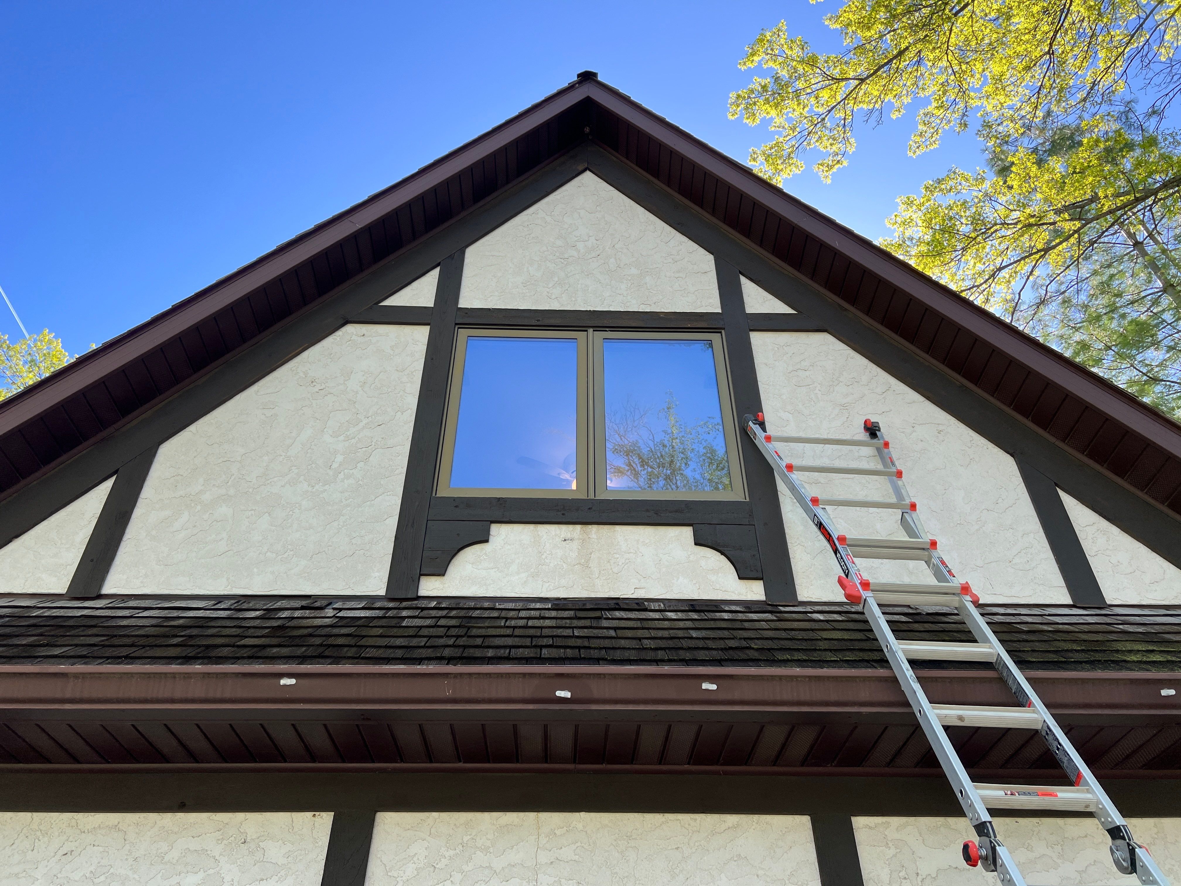 Window Installation using Pella 250 series vinyl window by United Windows and Siding LLC