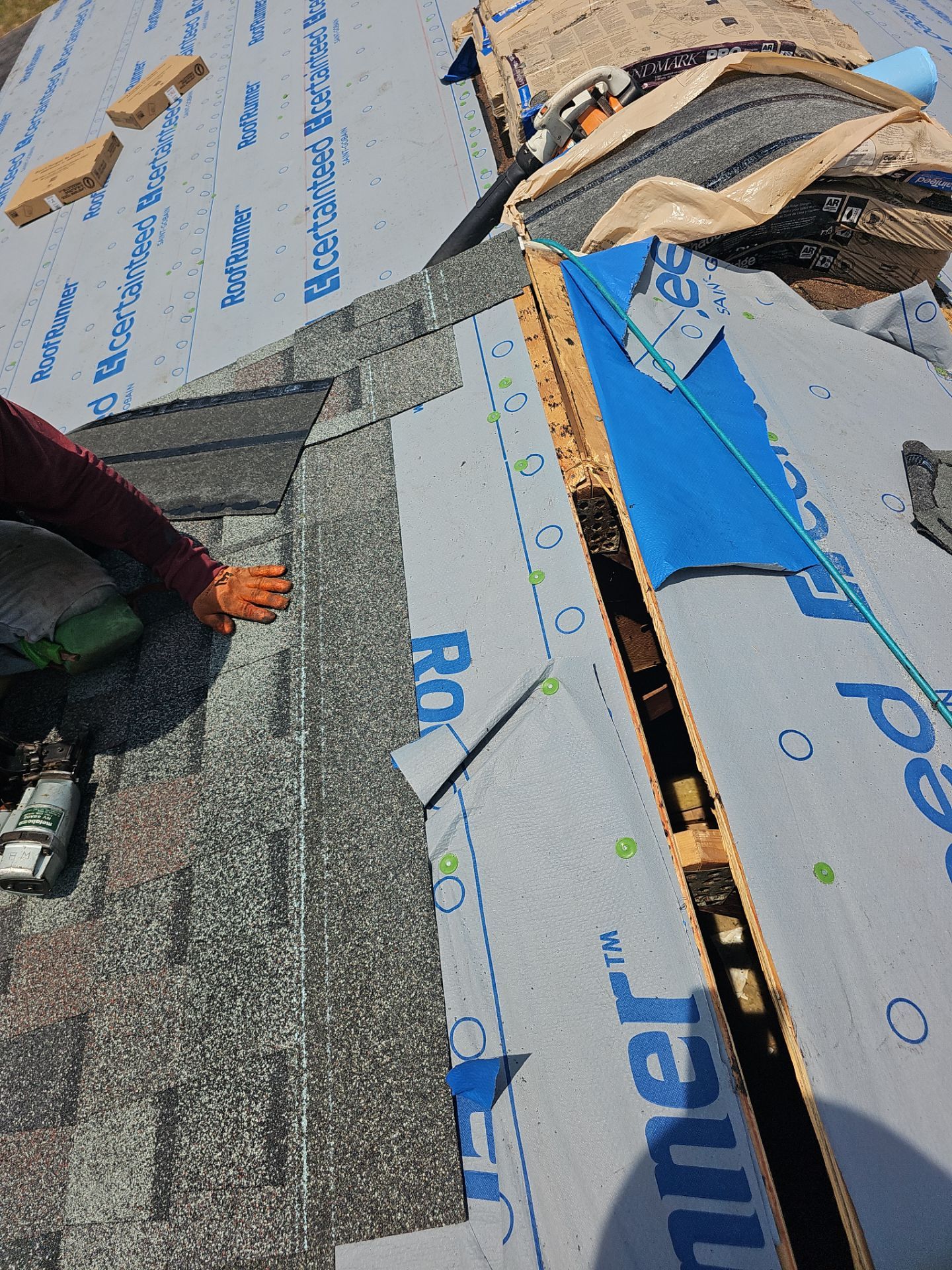 Roof Replacement - Colonial Slate by Winchester Roofing