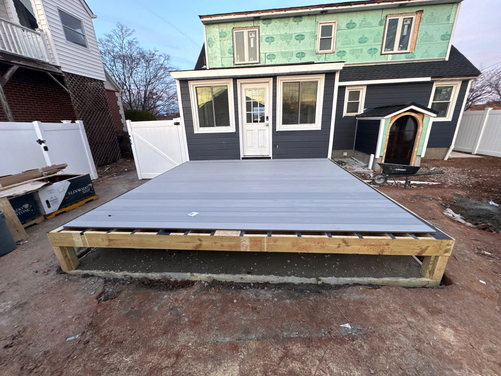 New Deck in Carteret, New Jersey by deck guardian