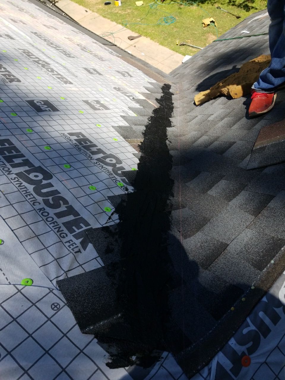 Residential Roofing Installation using Roof Replacement by American Roofing & Construction LLC