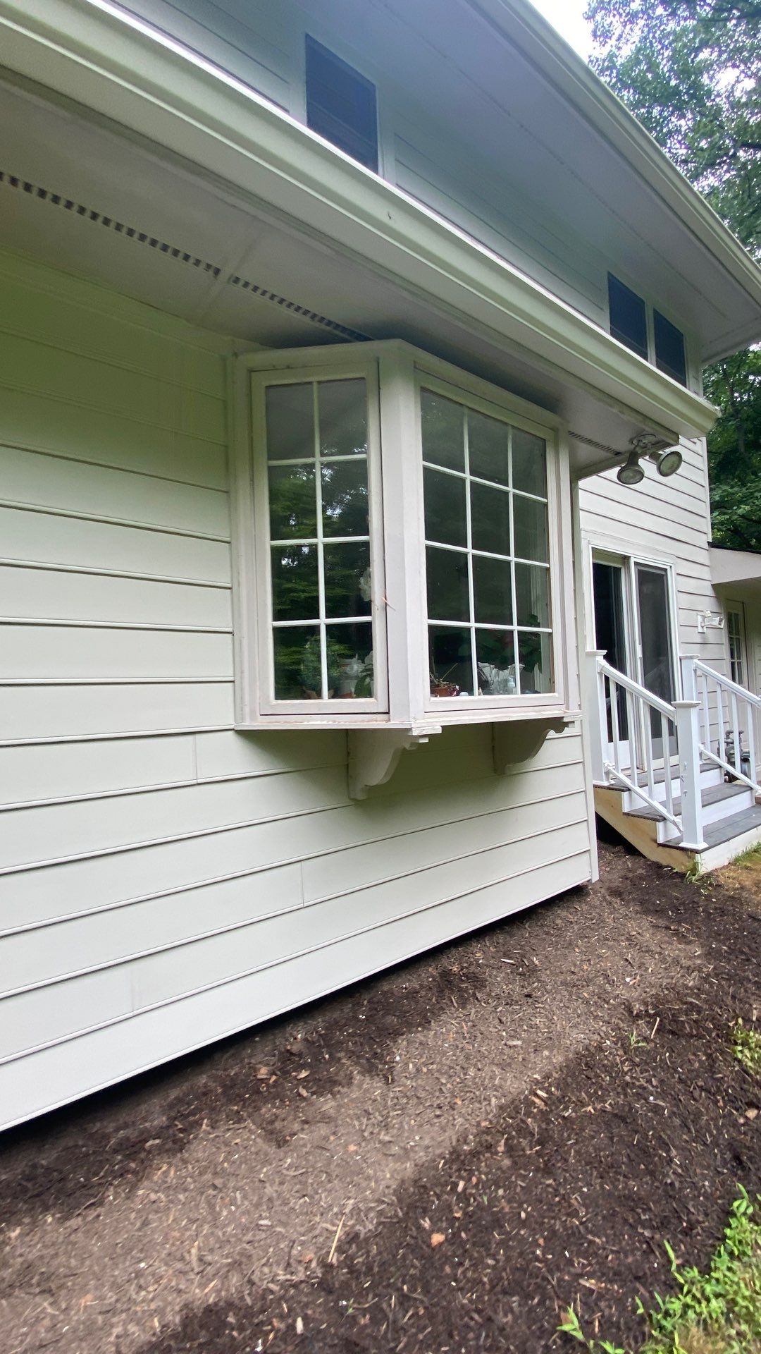 Great Falls: Siding Replacement with James Hardie Statement Beaded Plank in Cobblestone by RM Banning, Inc.