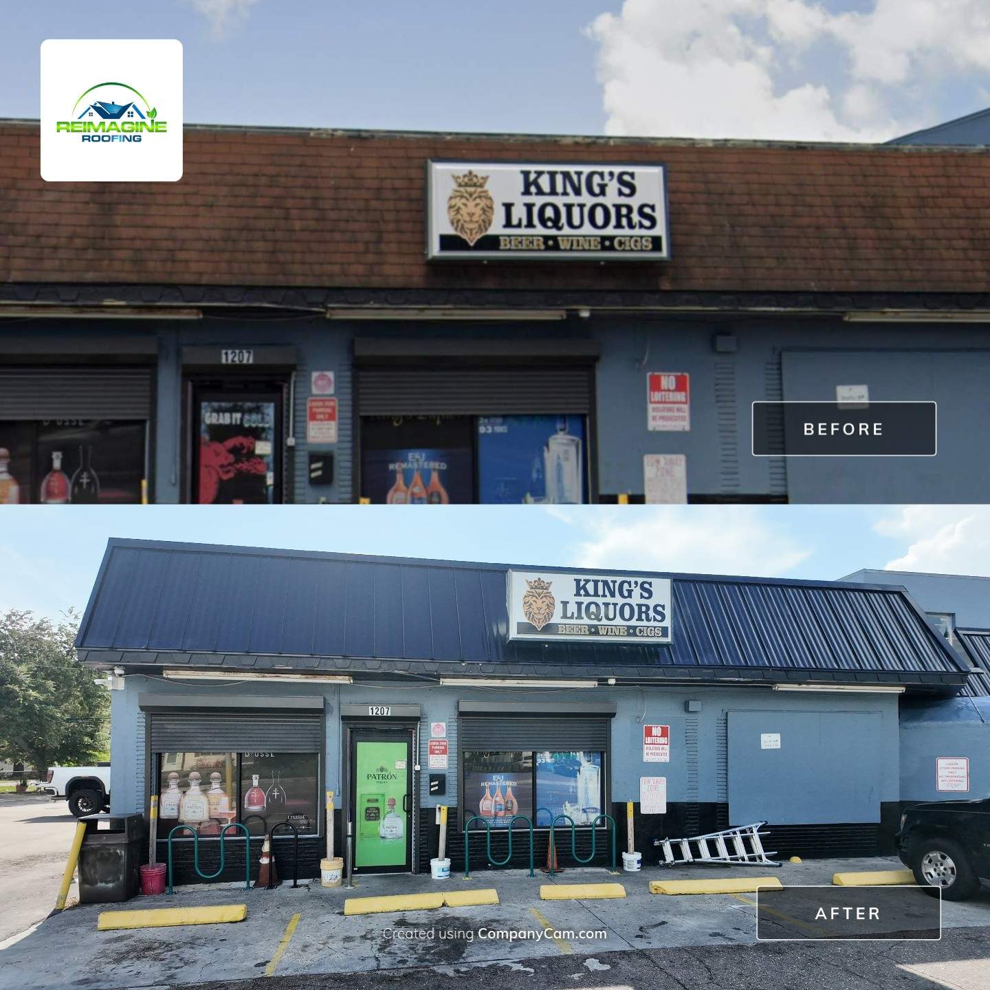 Black Standing Seam by Reimagine Roofing