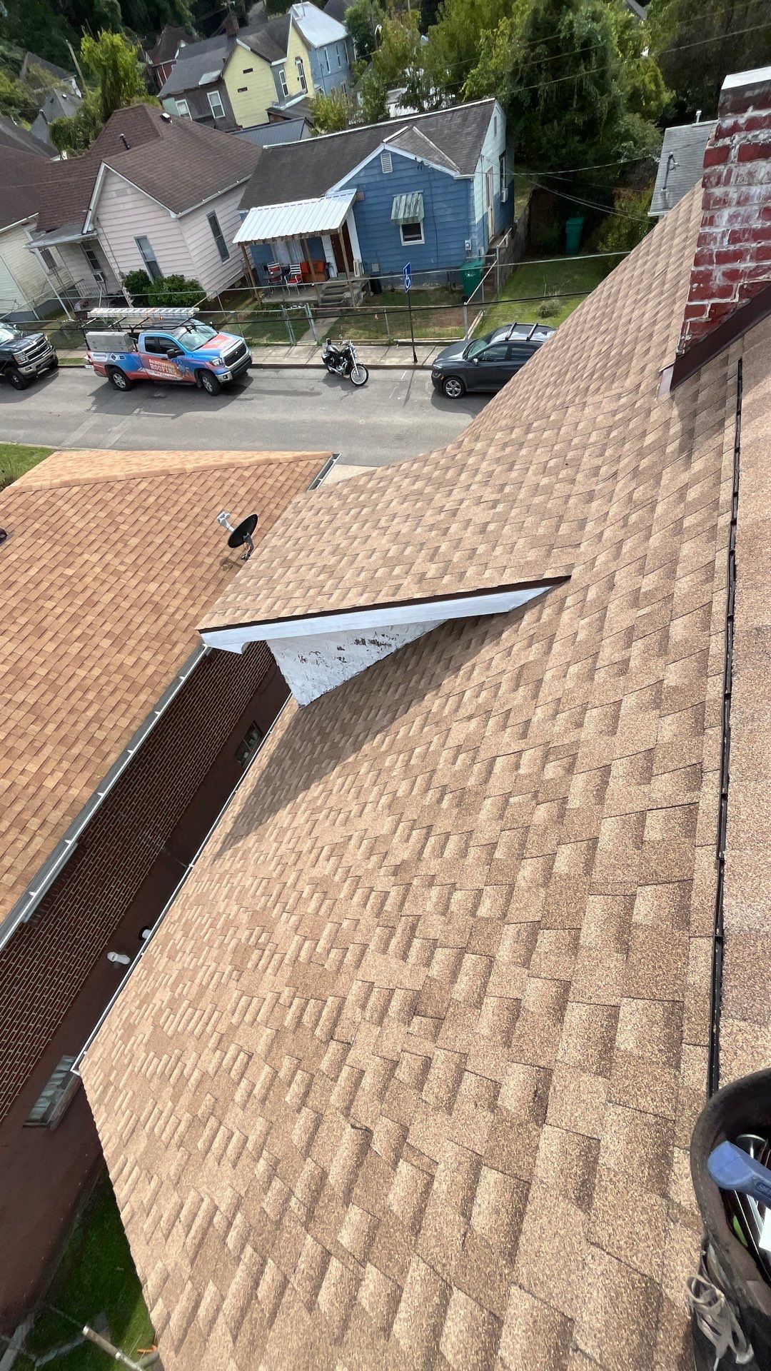 Residential Roofing Installation using GAF Timberline HDZ Shakewood by Rainstoppers Roofing