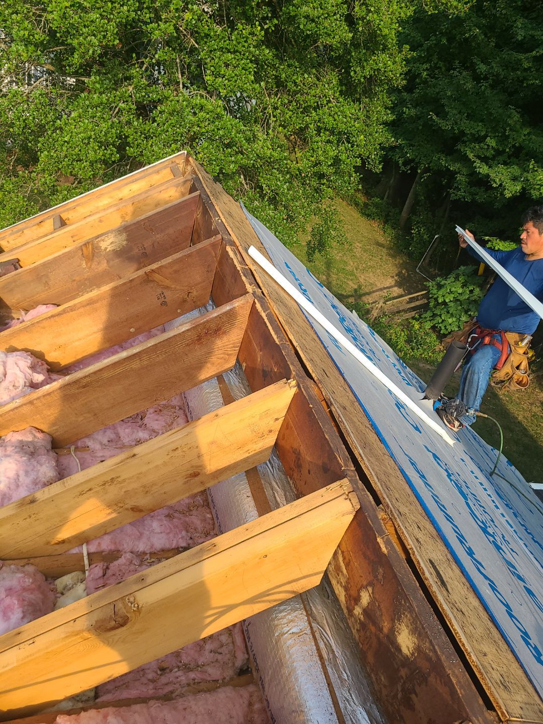 Burke: Residential Roof Replacement with CertainTeed Landmark Pro Designer Shingles in Max Def Driftwood by RM Banning, Inc.