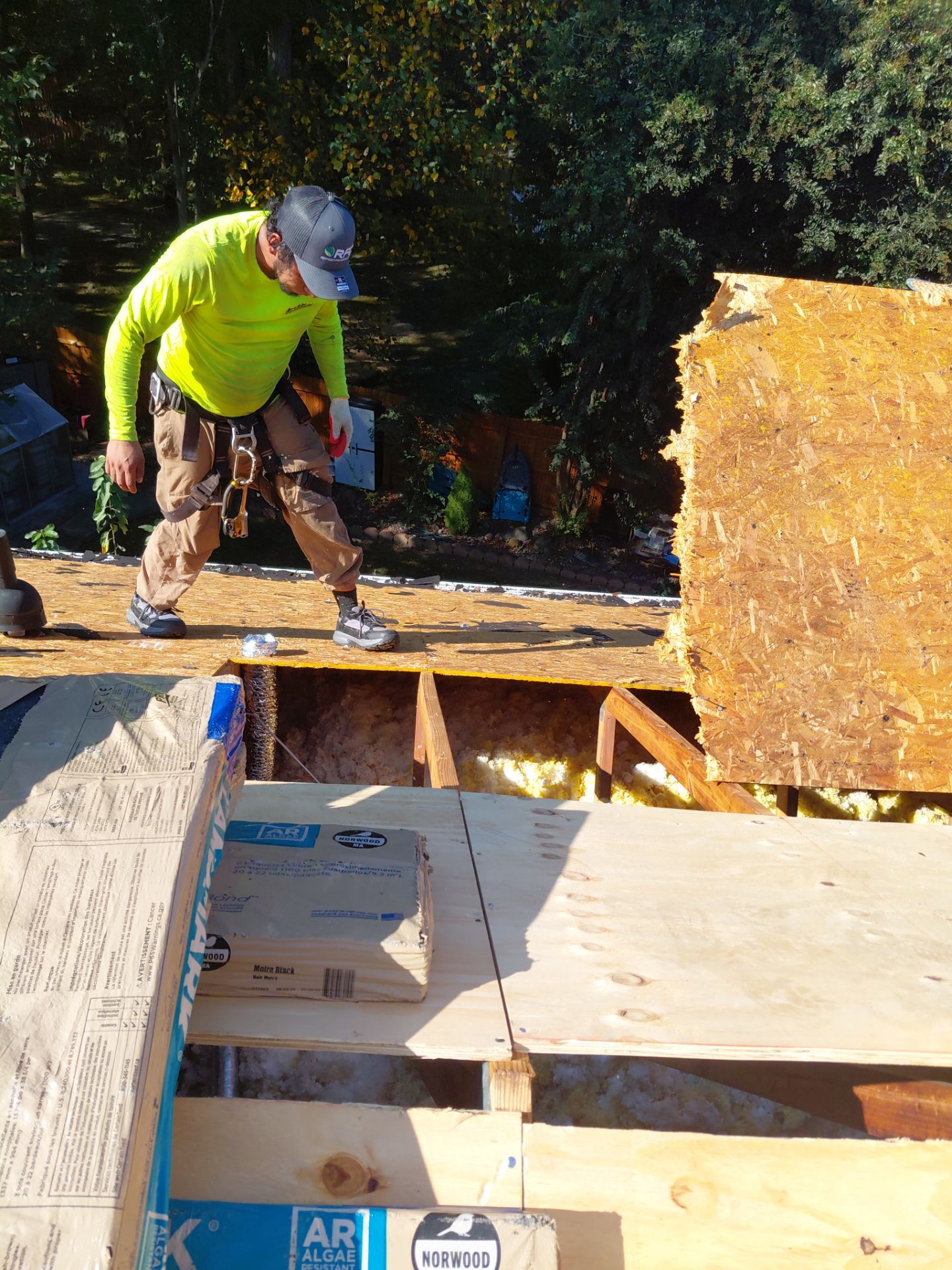 Gainesville: Residential Roof Replacement with CertainTeed Landmark in Moire Black  by RM Banning, Inc.