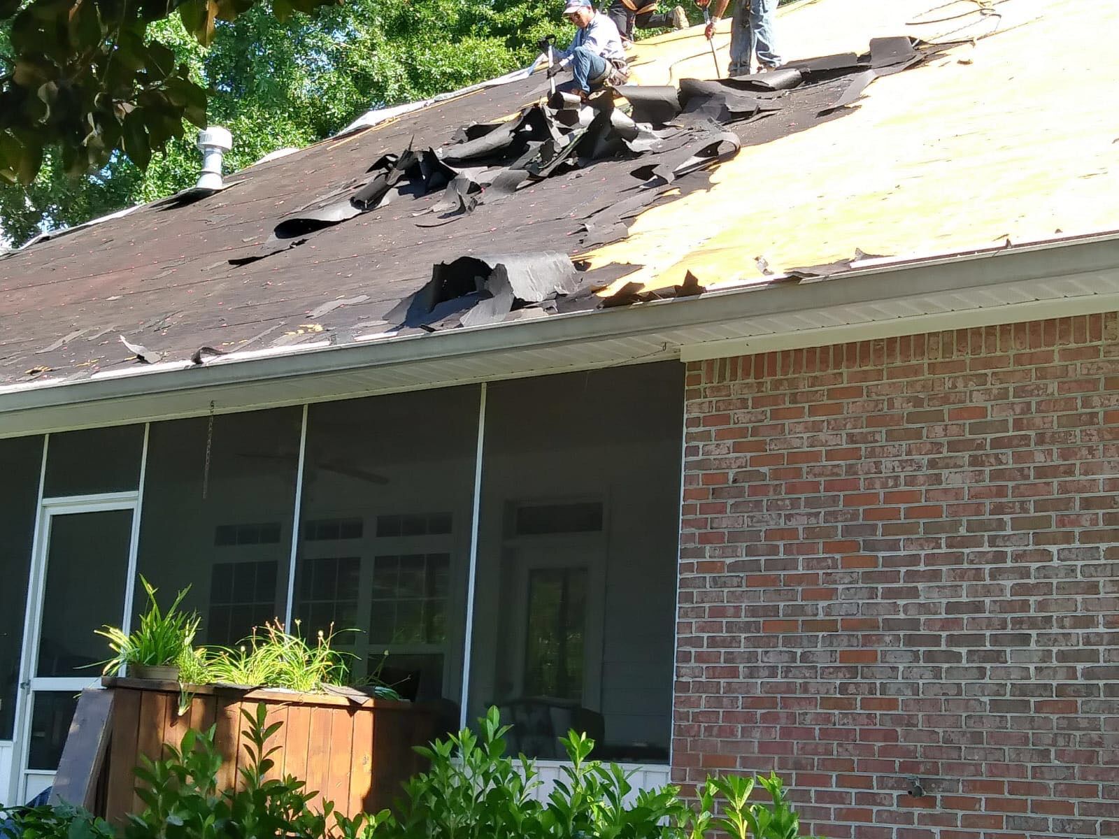 Residential Roofing Installation using Roof Replacement by American Roofing & Construction LLC