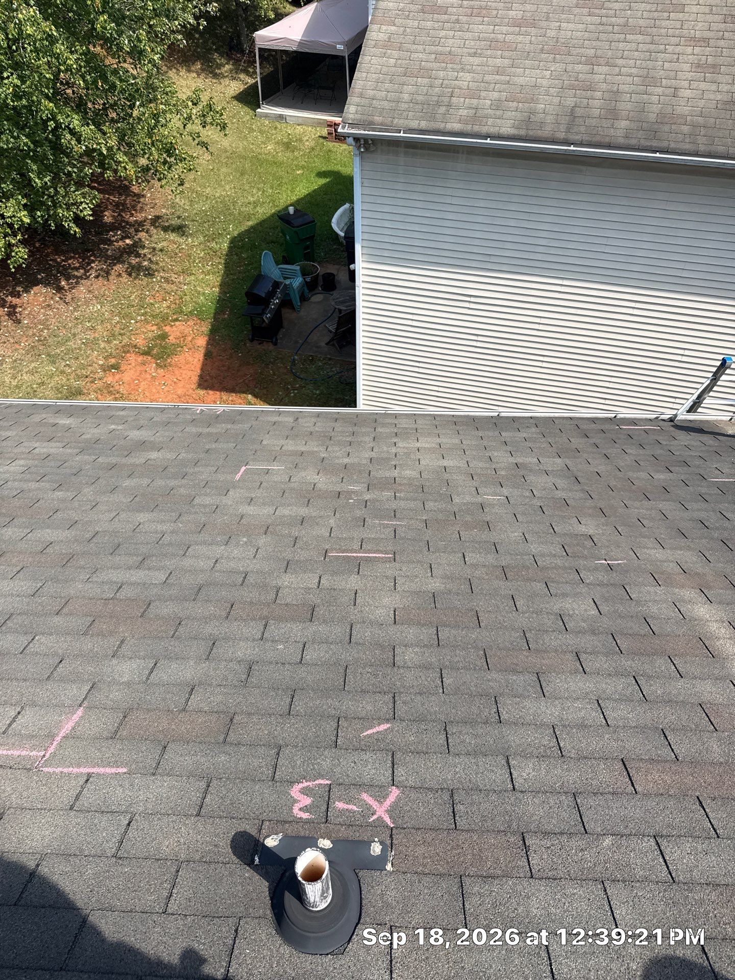 Roof and gutter replacement by hail and wind damage by Just Brilliant Restoration JBR