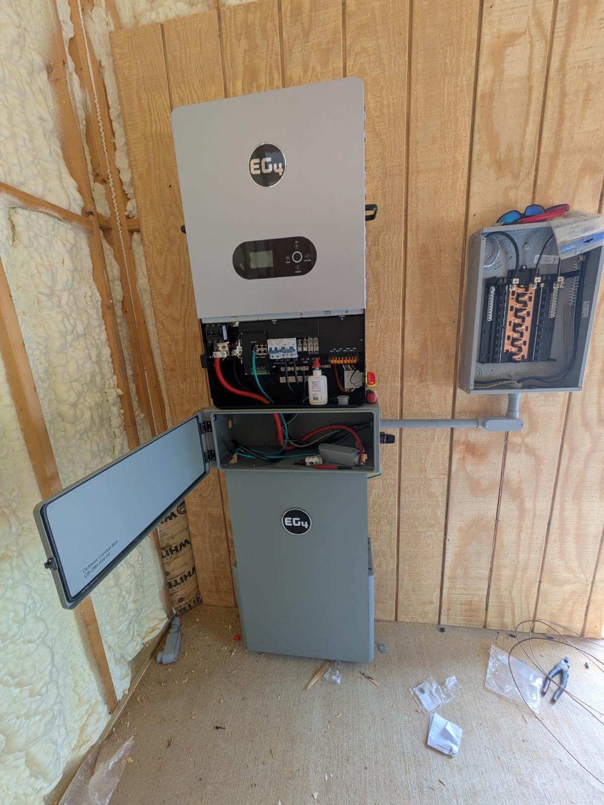 West Point Offgrid Install by Zero Grid Power Solutions