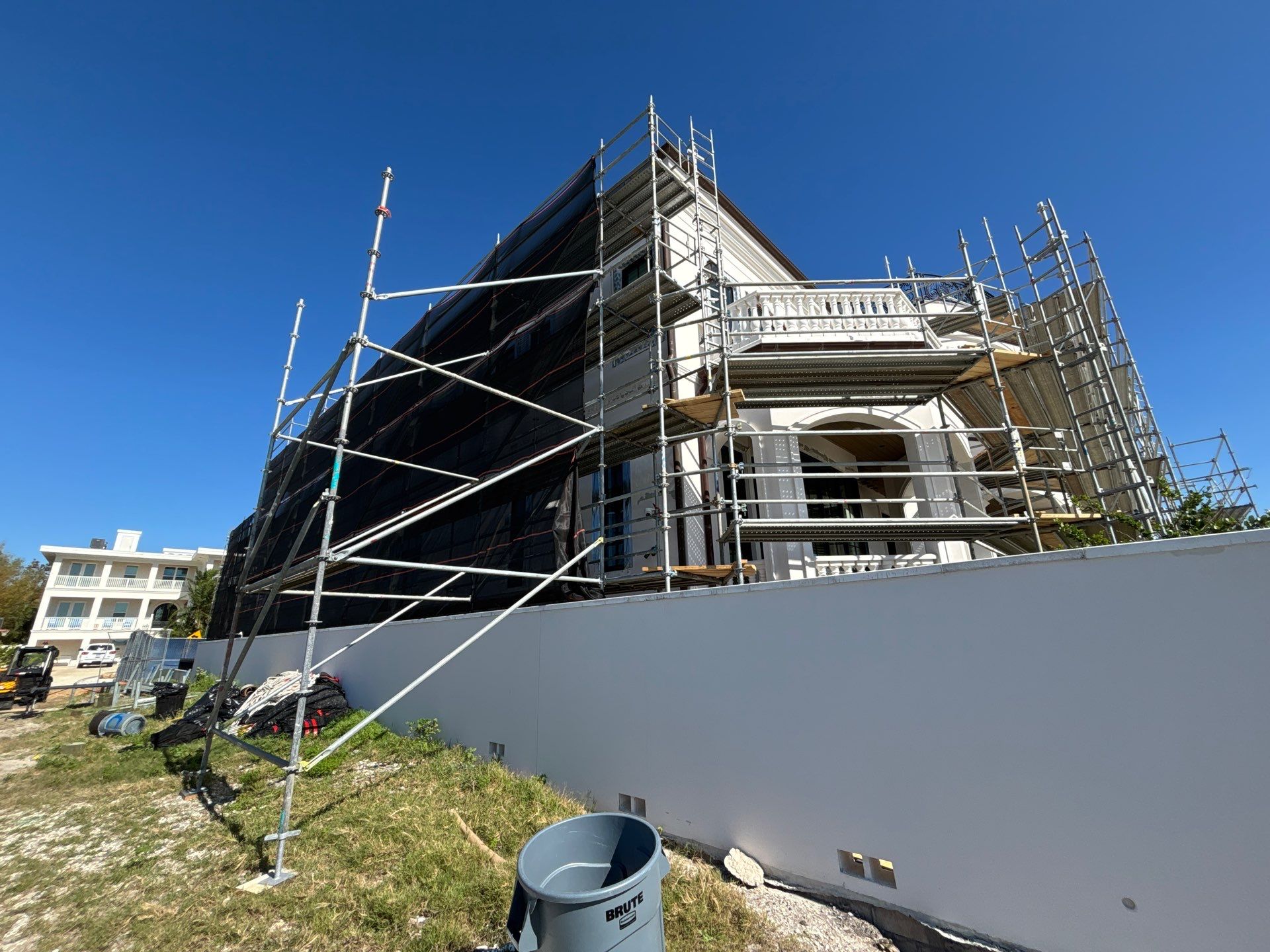 Gutter Installation using Half Round Seamless Gutters in Tampa FL by Gutter Professors