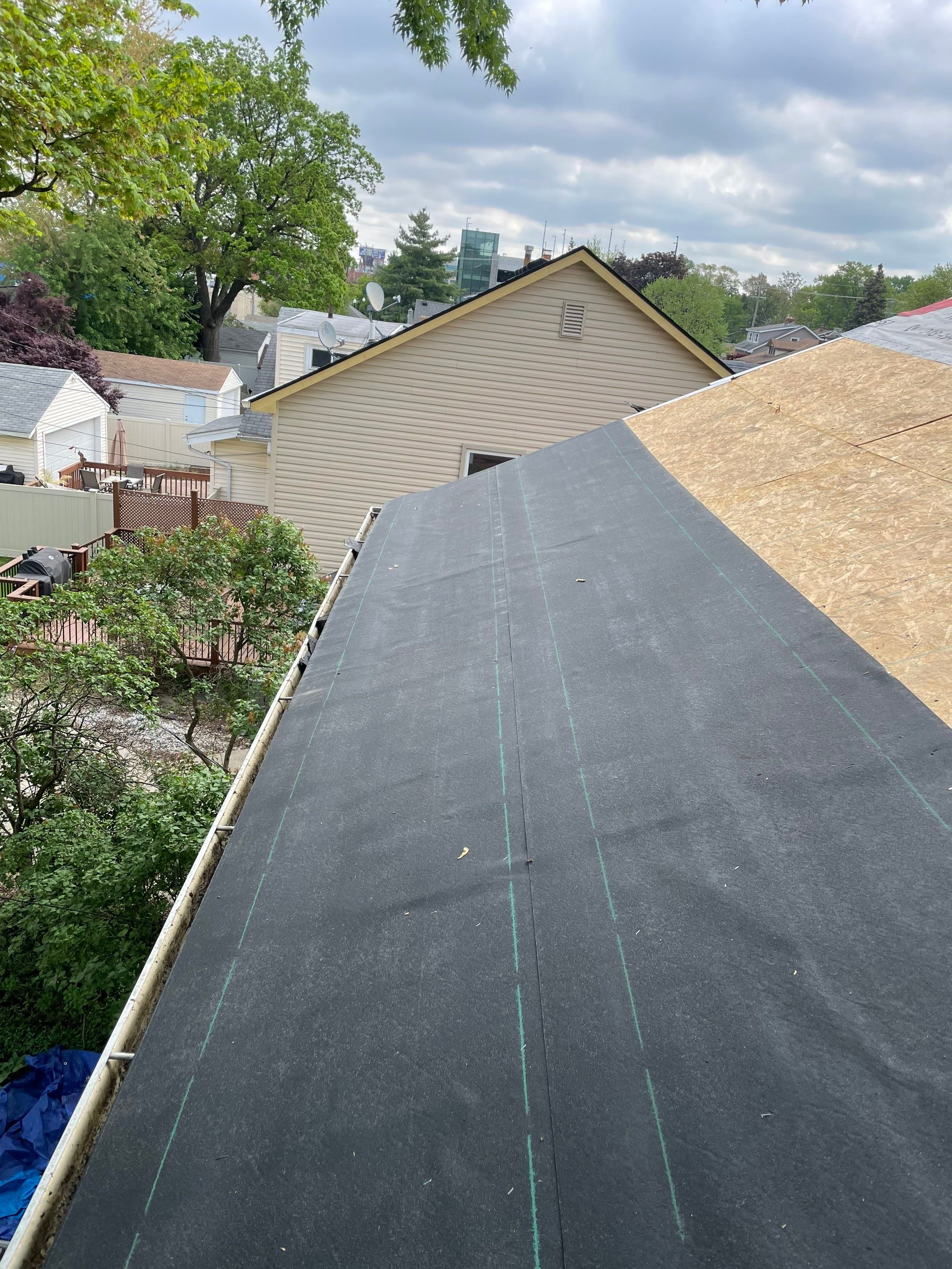 Project in Ferndale by Eave Roofing