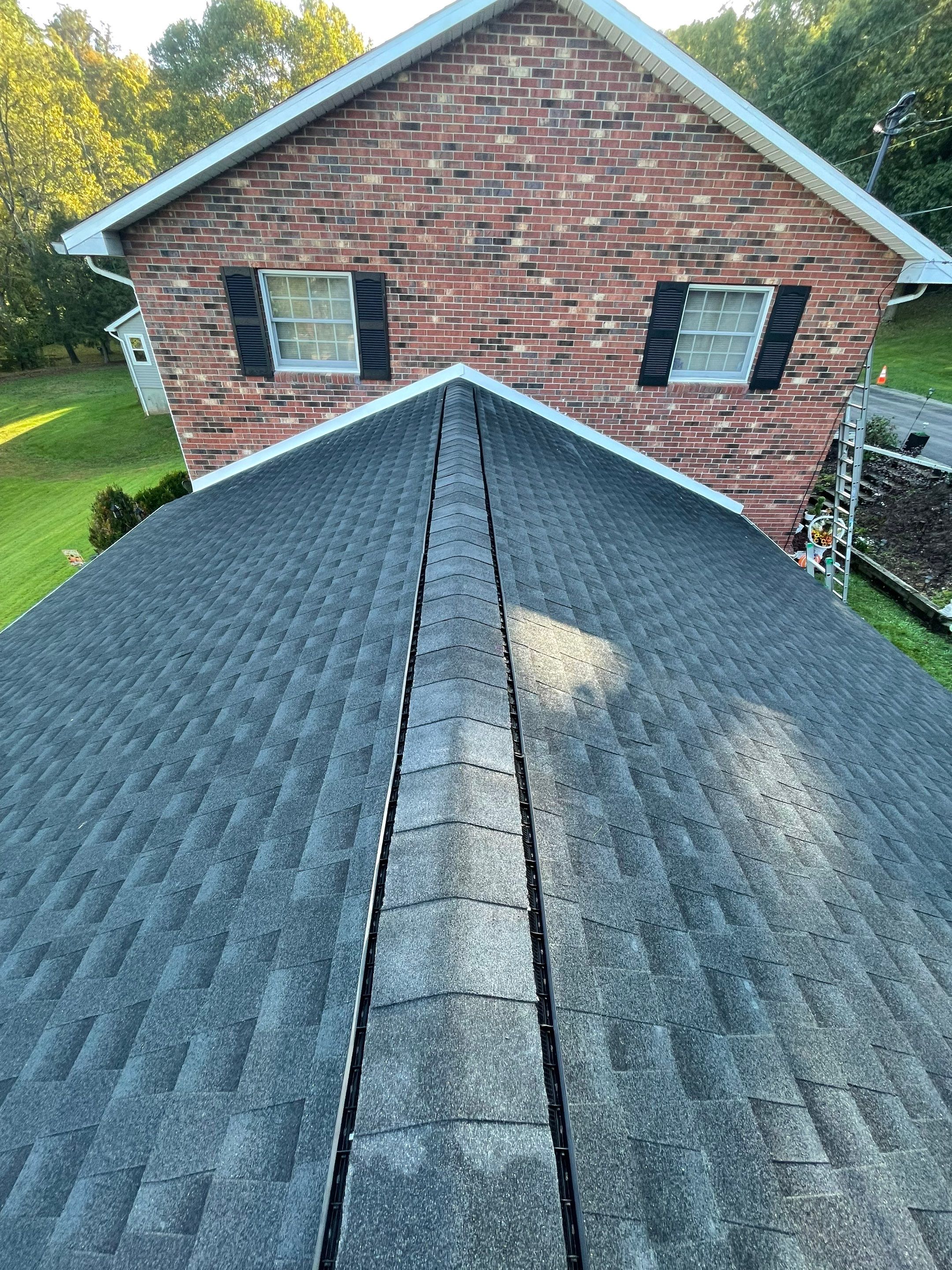 Residential Roofing Installation using GAF Timberline HDZ, Black by Rainstoppers Roofing