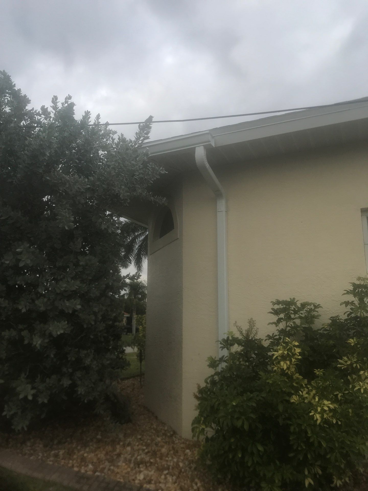 Gutter Installation Wedge in Cape Coral FL by Gutter Professors