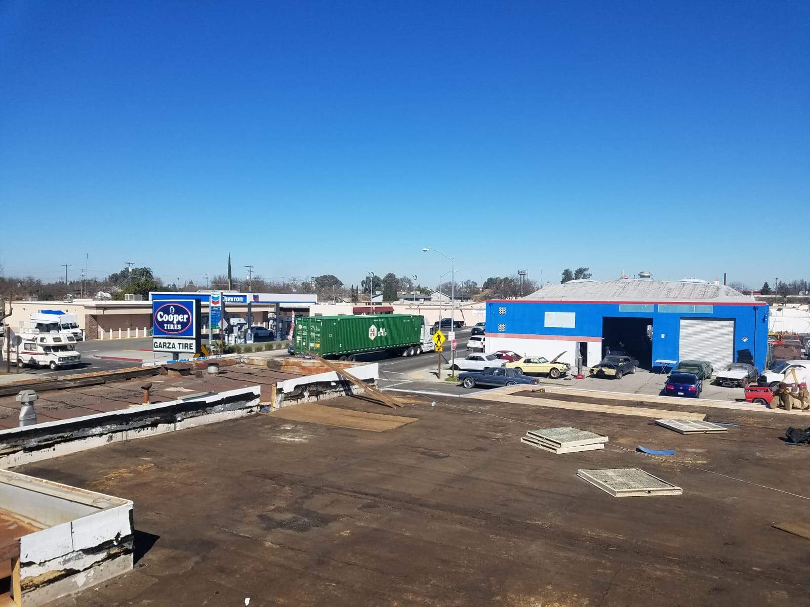 Spray foam and coatings using Conklin Benchmark/PUMA XL coatings and spray foam by Straight Edge Roofing Inc