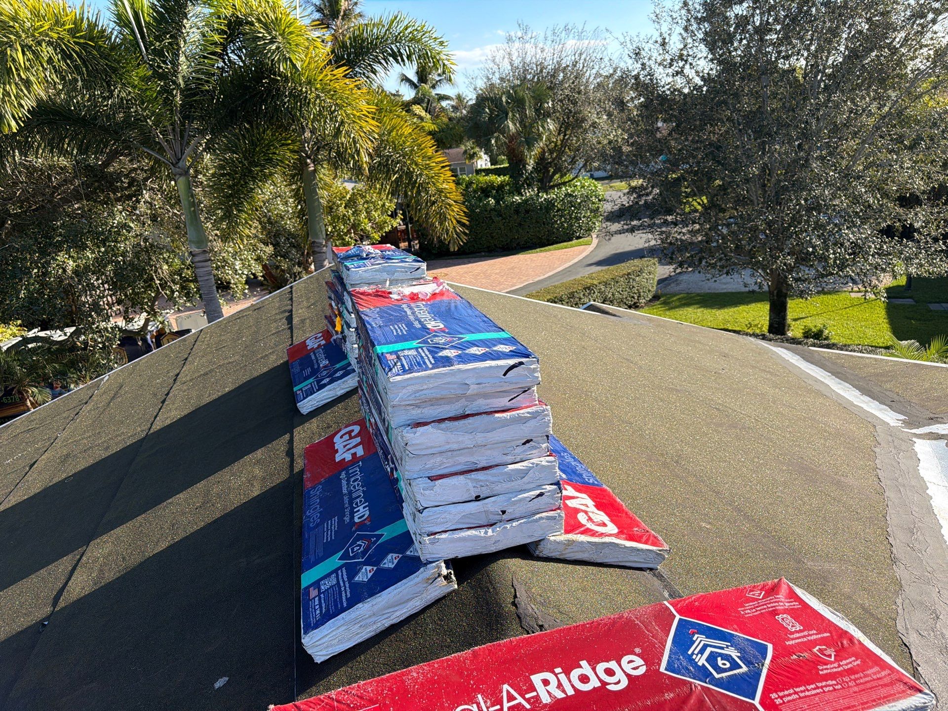 Residential Roofing Installation using GAF by BLUES BROTHERS ROOFING
