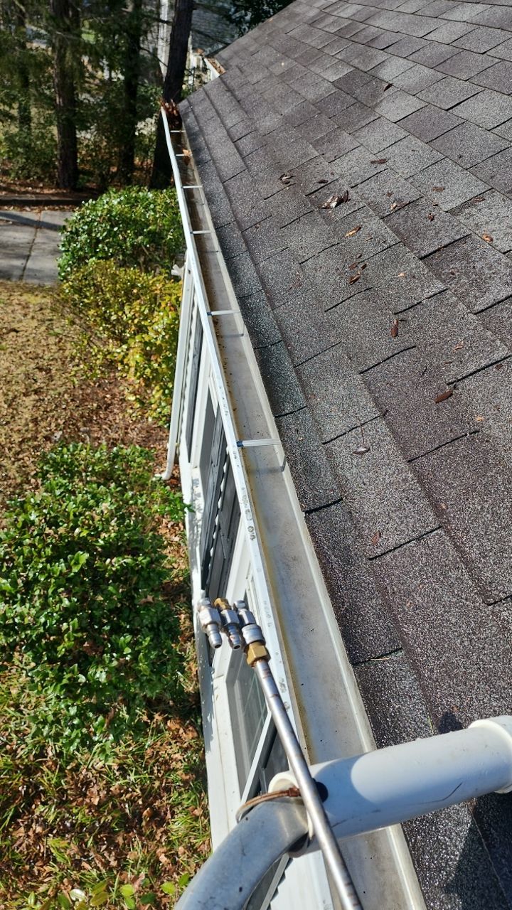 Gutter Cleaning and House wash by G&H Home Tech Pros LLC