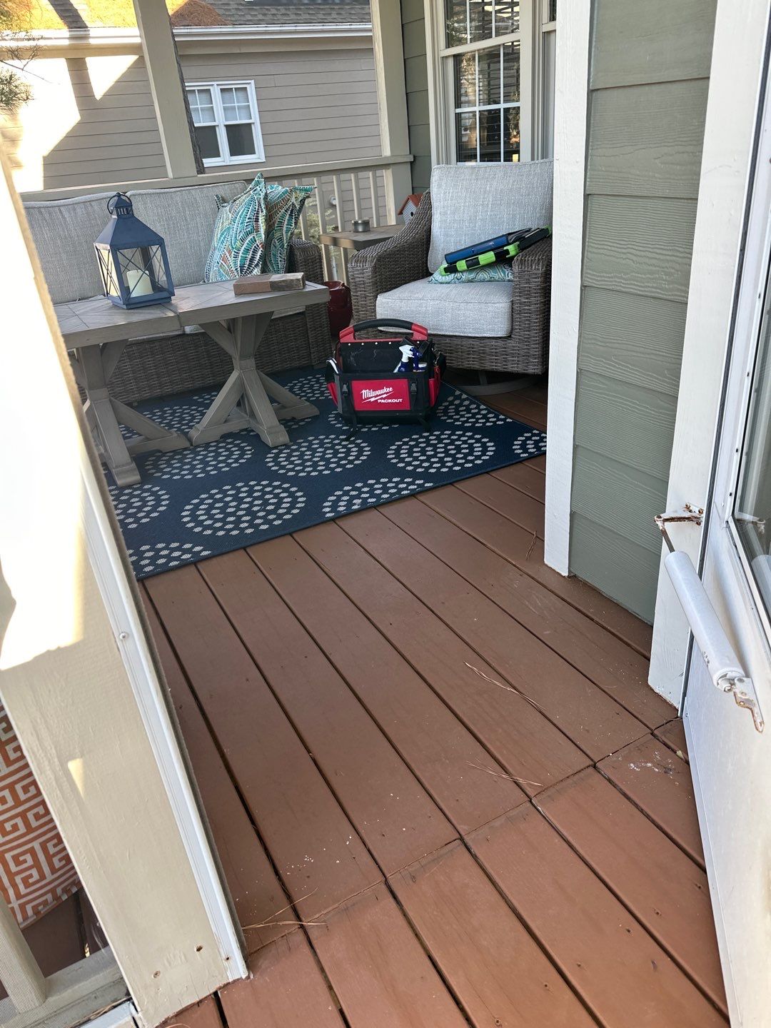 Deck using AcryFin by DuraSeal