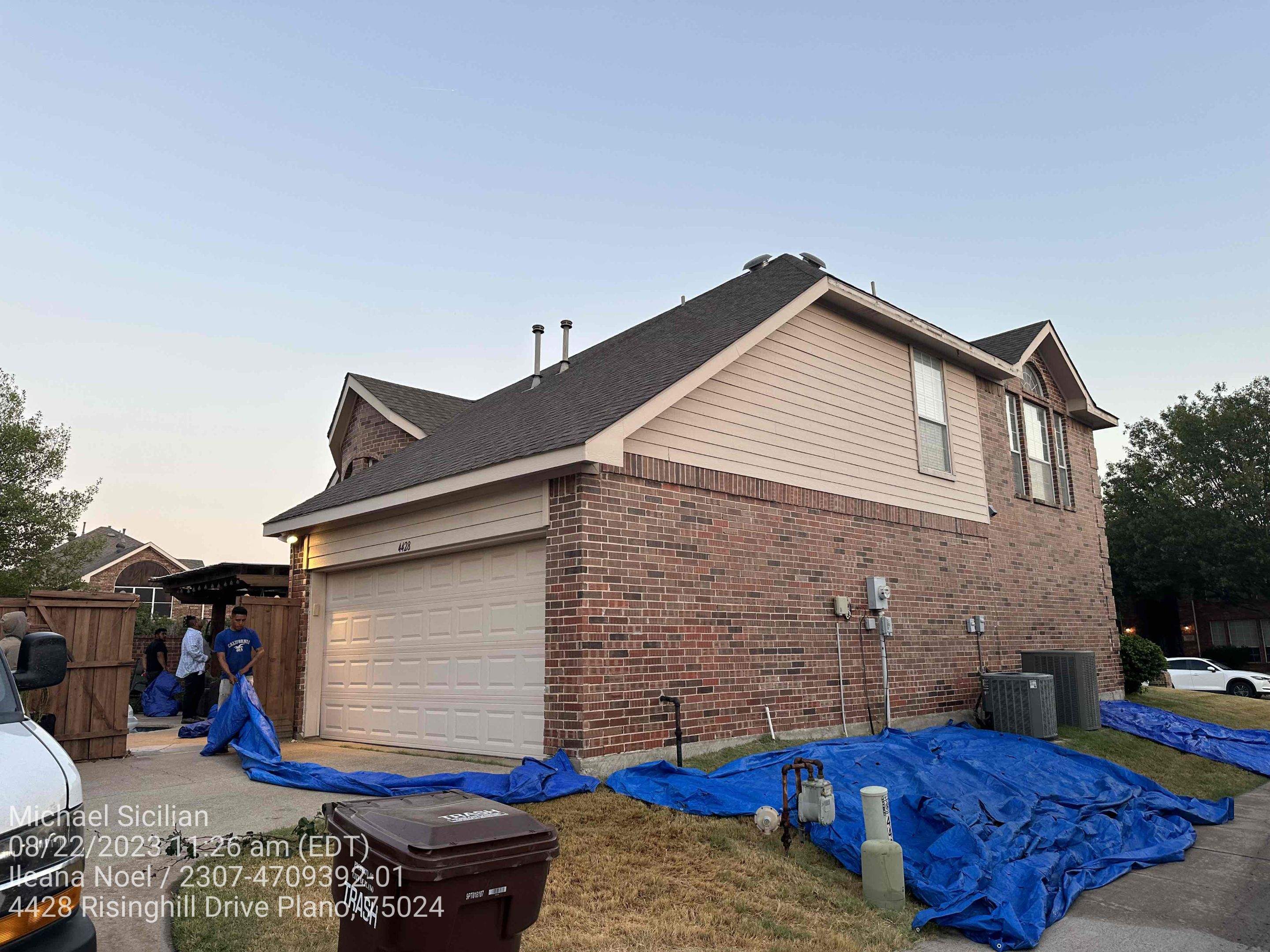 Project in Plano by Zeus Exteriors