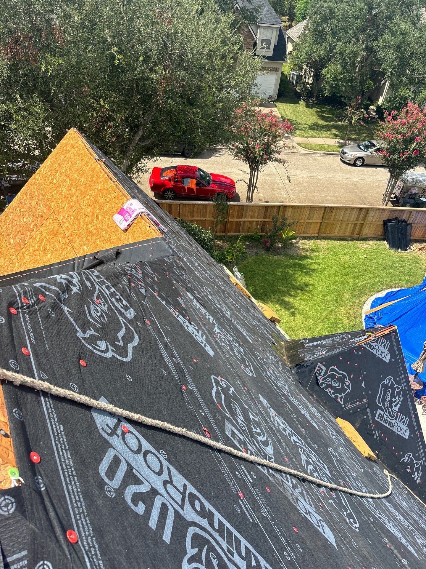Residential Roofing Installation using Owen's Corning Duration (Lifetime) Shingles by Roof Repair Company