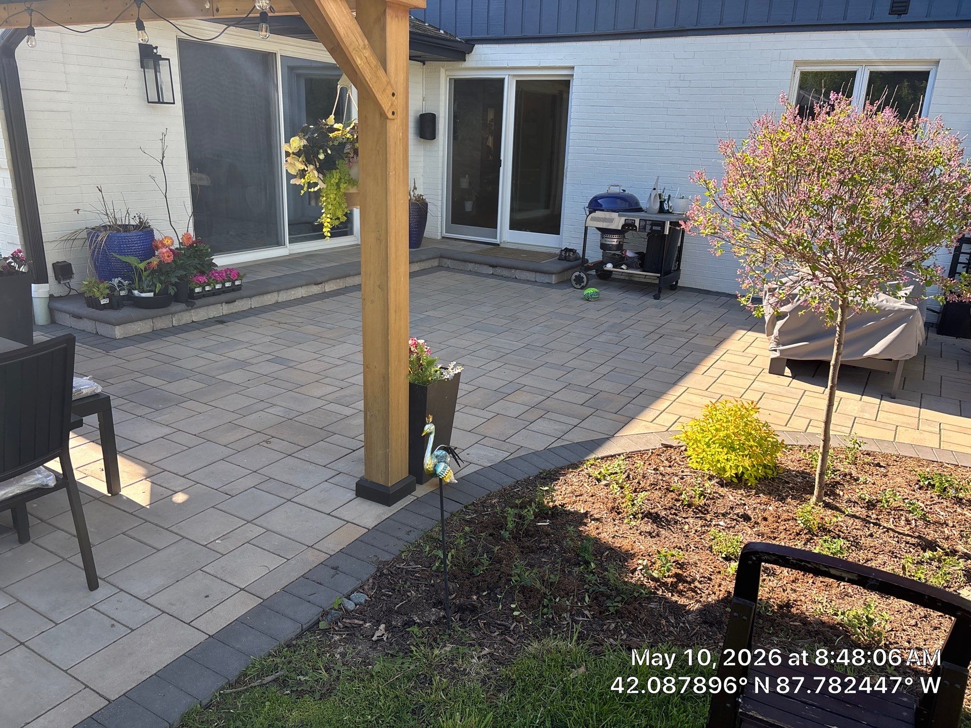 Brick paver repair, cleaning and sealing by Northern Power Washing LLC.