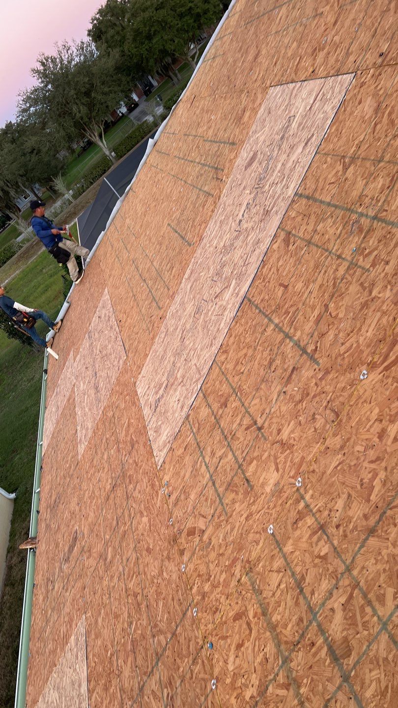 Residential Roofing Installation using GAF Timberline HDZ American Harvest by 1st Class Roofing, Inc.