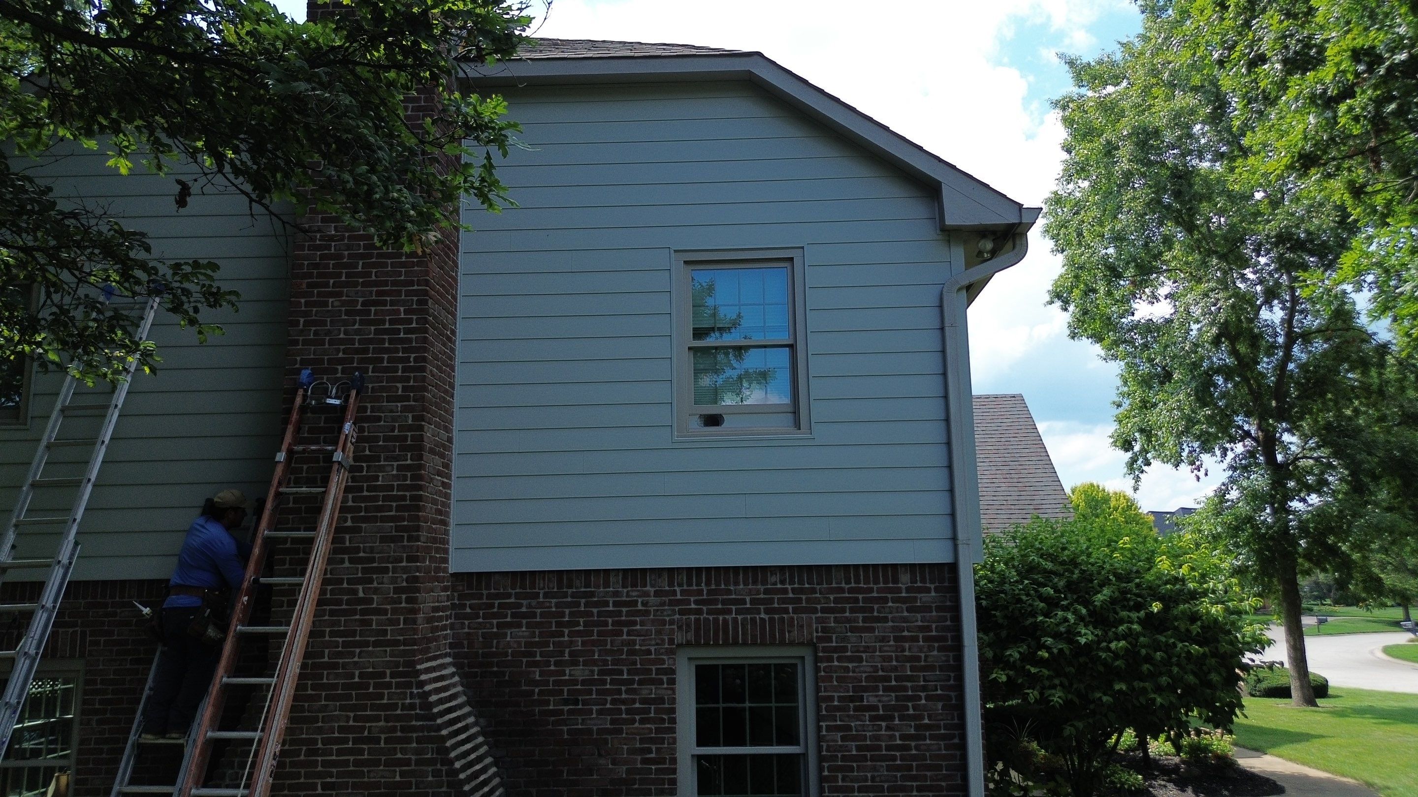 Project in Fishers by Moss Roofing