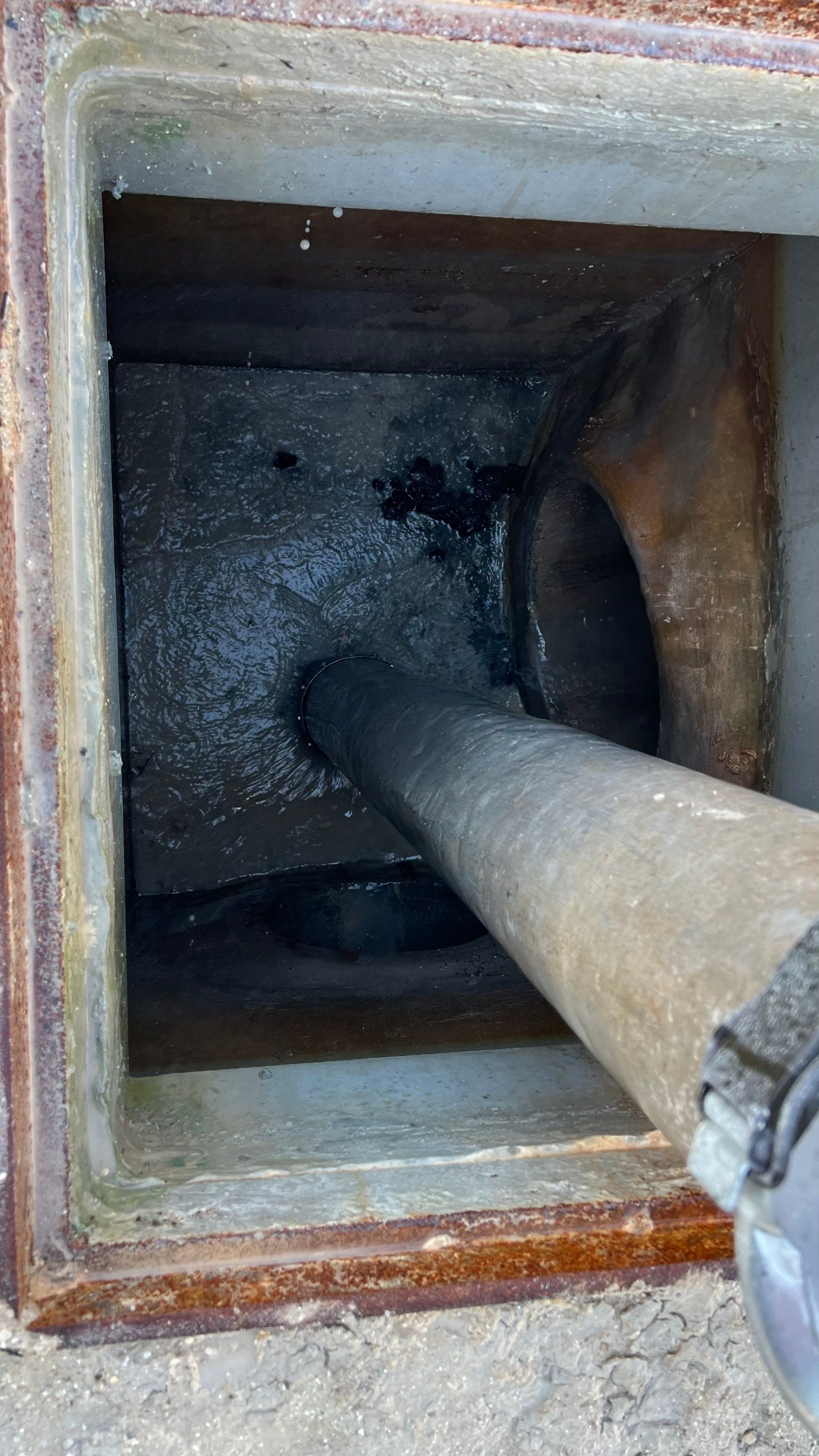 New Construction Storm Drain System Cleaning by APS Power & Water