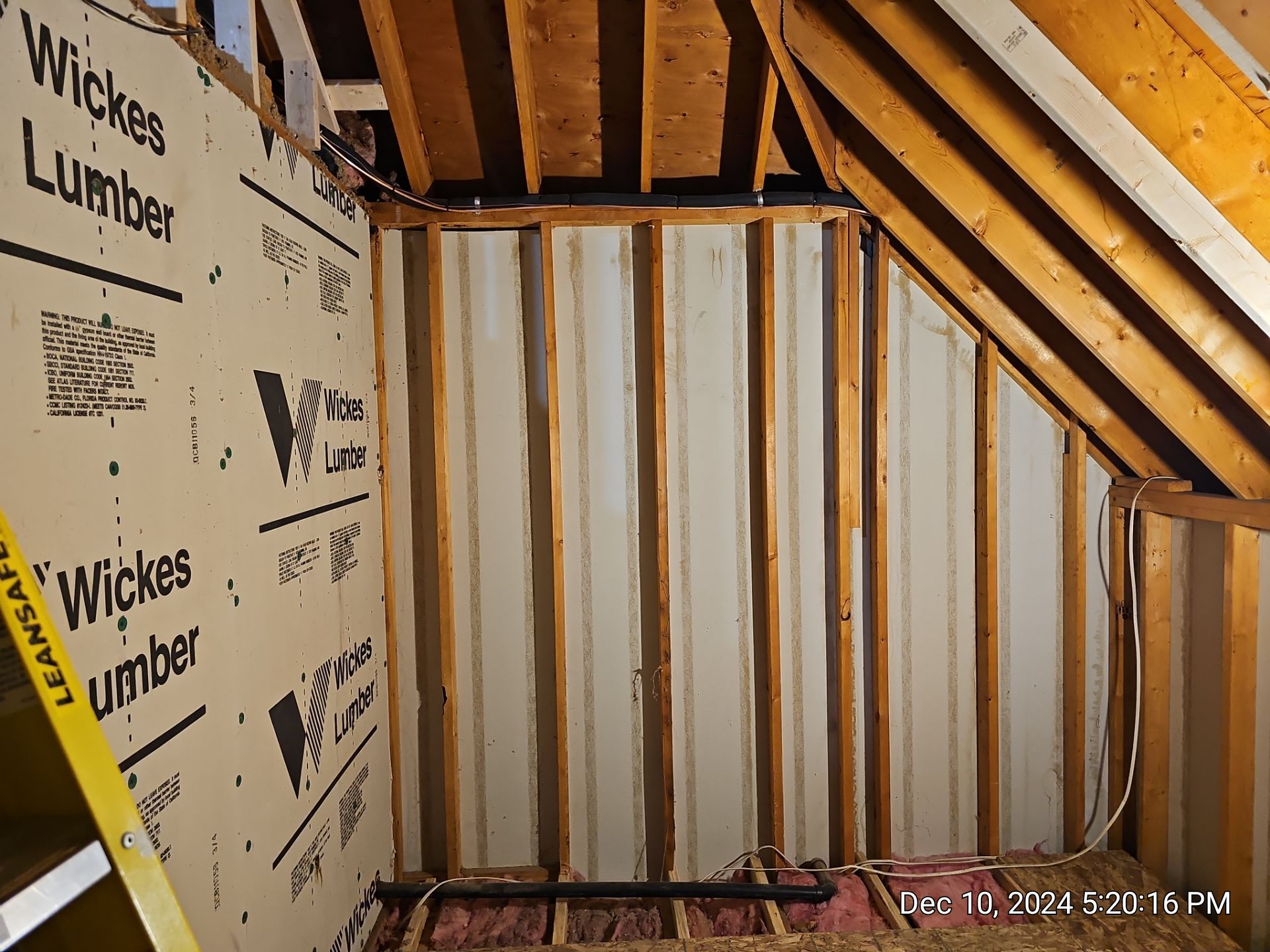Bathroom Addition using close cell spray foam by M.Y INSULATION LLC