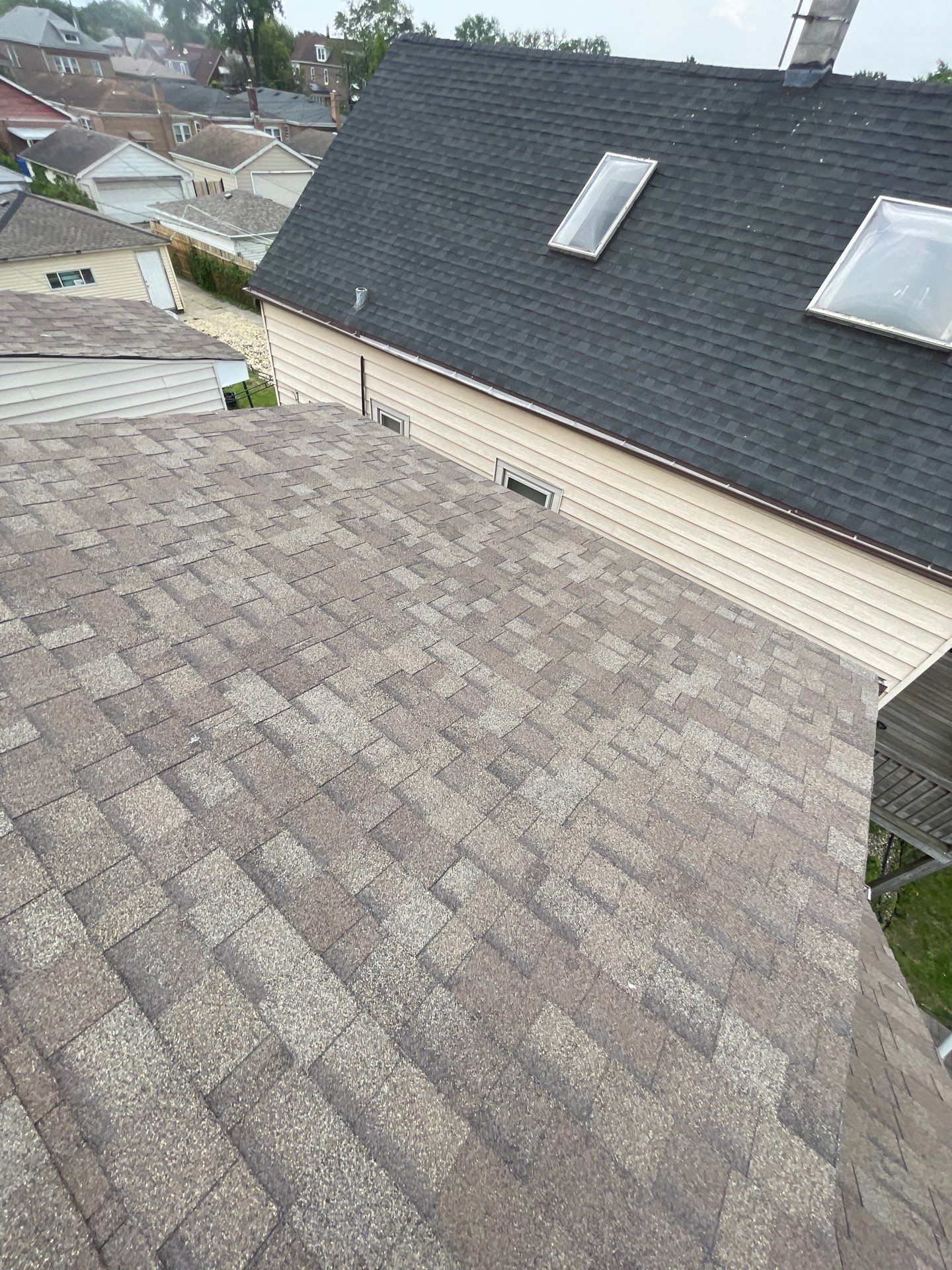 Roof replacement and interior repair by wind damage by Just Brilliant Restoration JBR