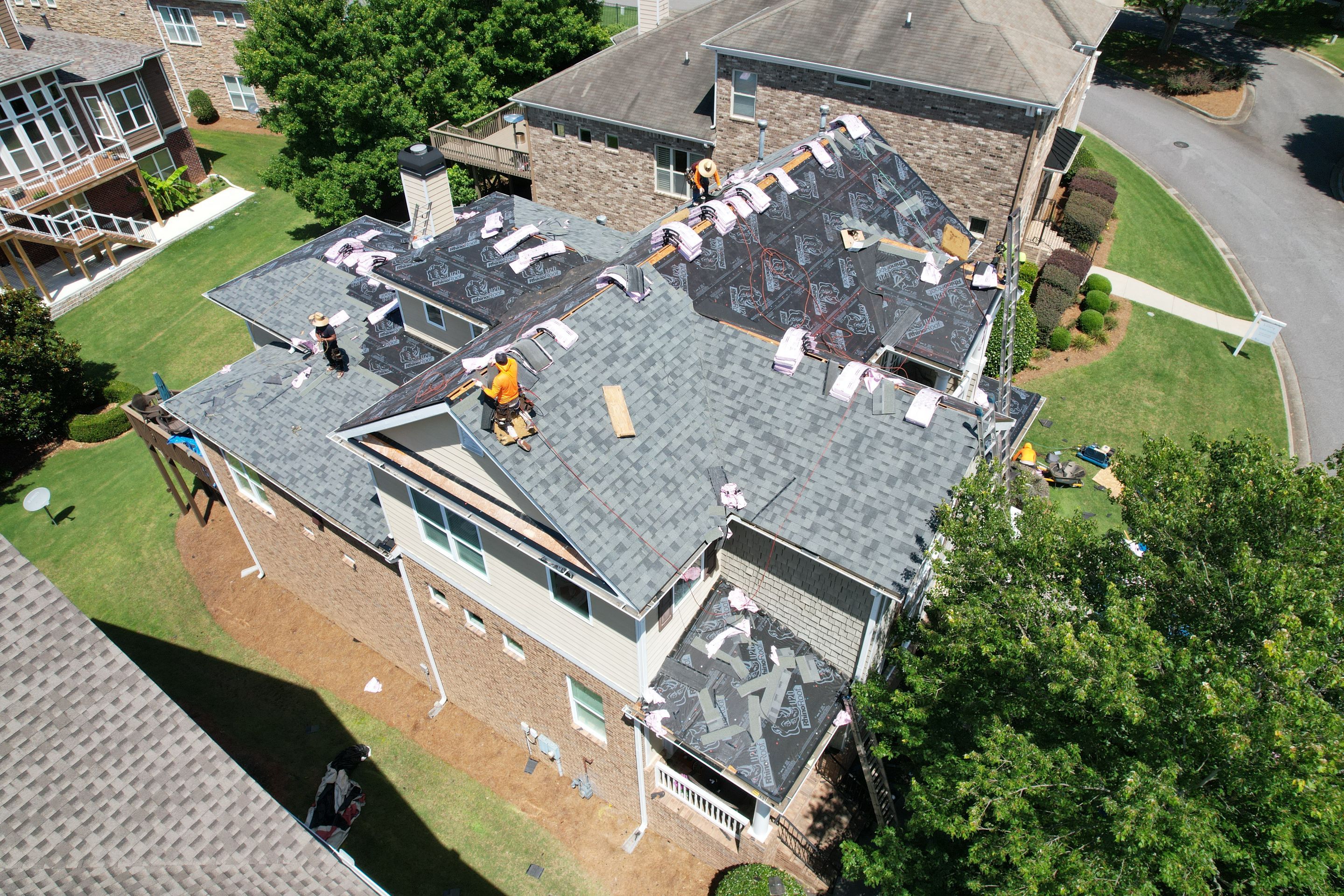Residential Roofing Installation using Owens Corning by Inspector Roofing and Restoration