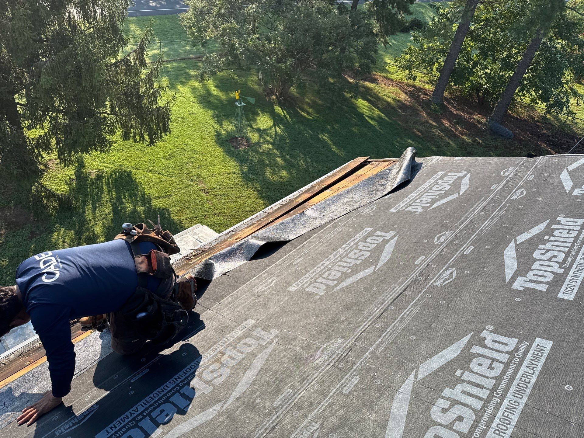 Storm Damage Roof Replacement in Mechanicsville, VA by Cade Construction