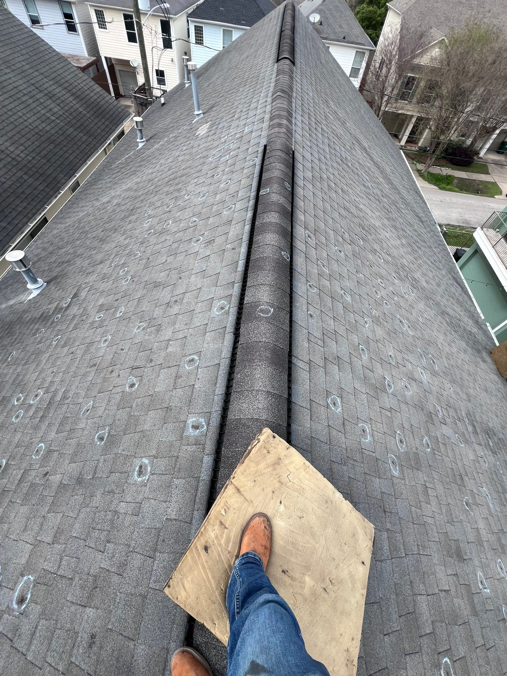 Residential Roofing Repair using Owen's Corning Duration (Lifetime) Shingles by Roof Repair Company