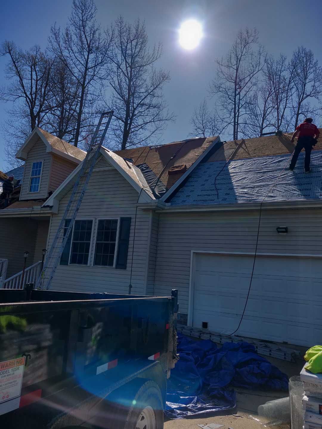 Residential Roofing Installation using Roof Replace by American Roofing NC